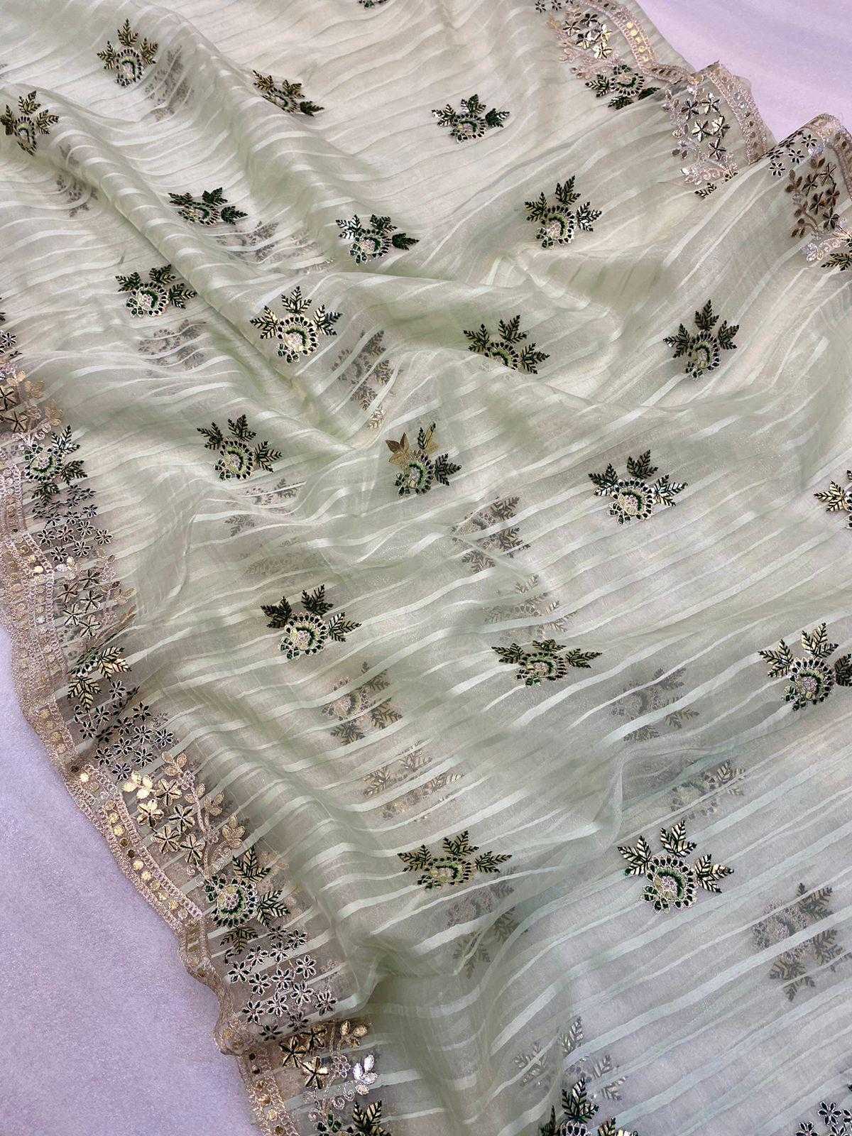 Ynf Organza RIN164 thread work Sarees Festive Collections Wholesale Designer Sarees Organza Sarees Onam Collections Manufacturer