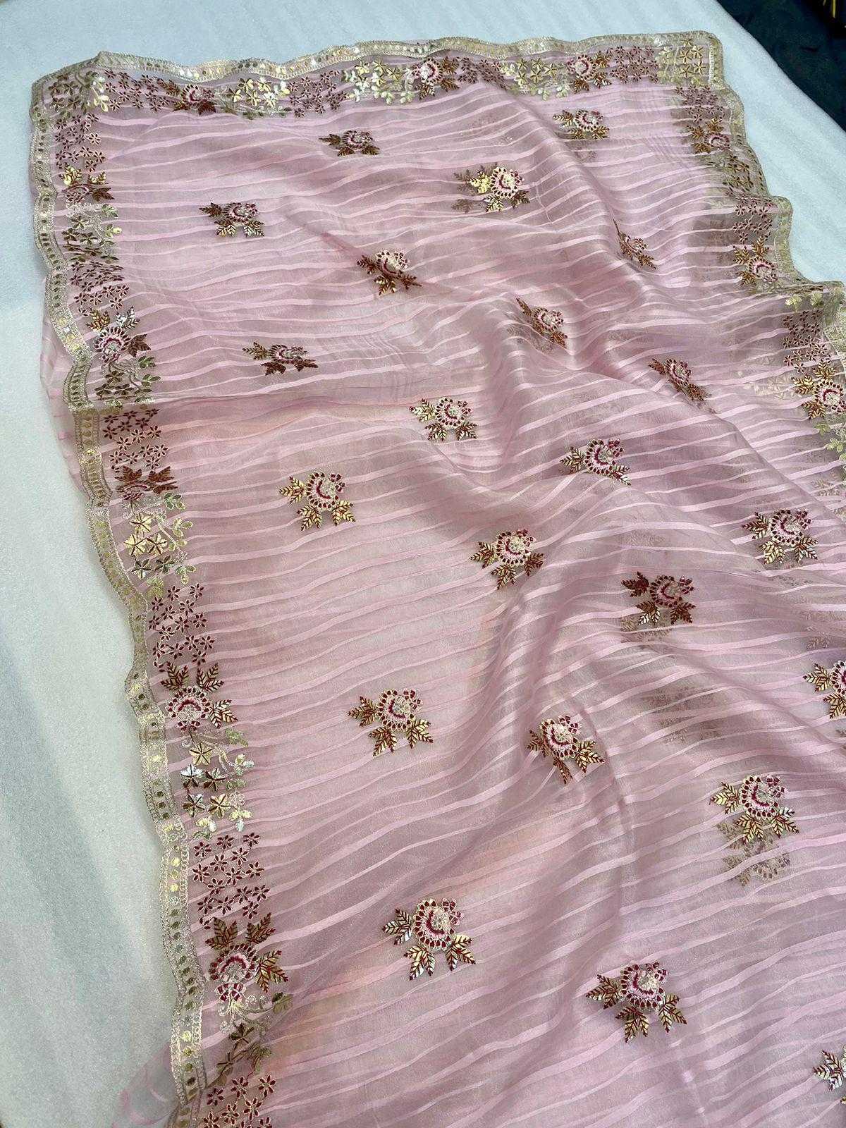 Ynf Organza RIN164 thread work Sarees Festive Collections Wholesale Designer Sarees Organza Sarees Onam Collections Manufacturer