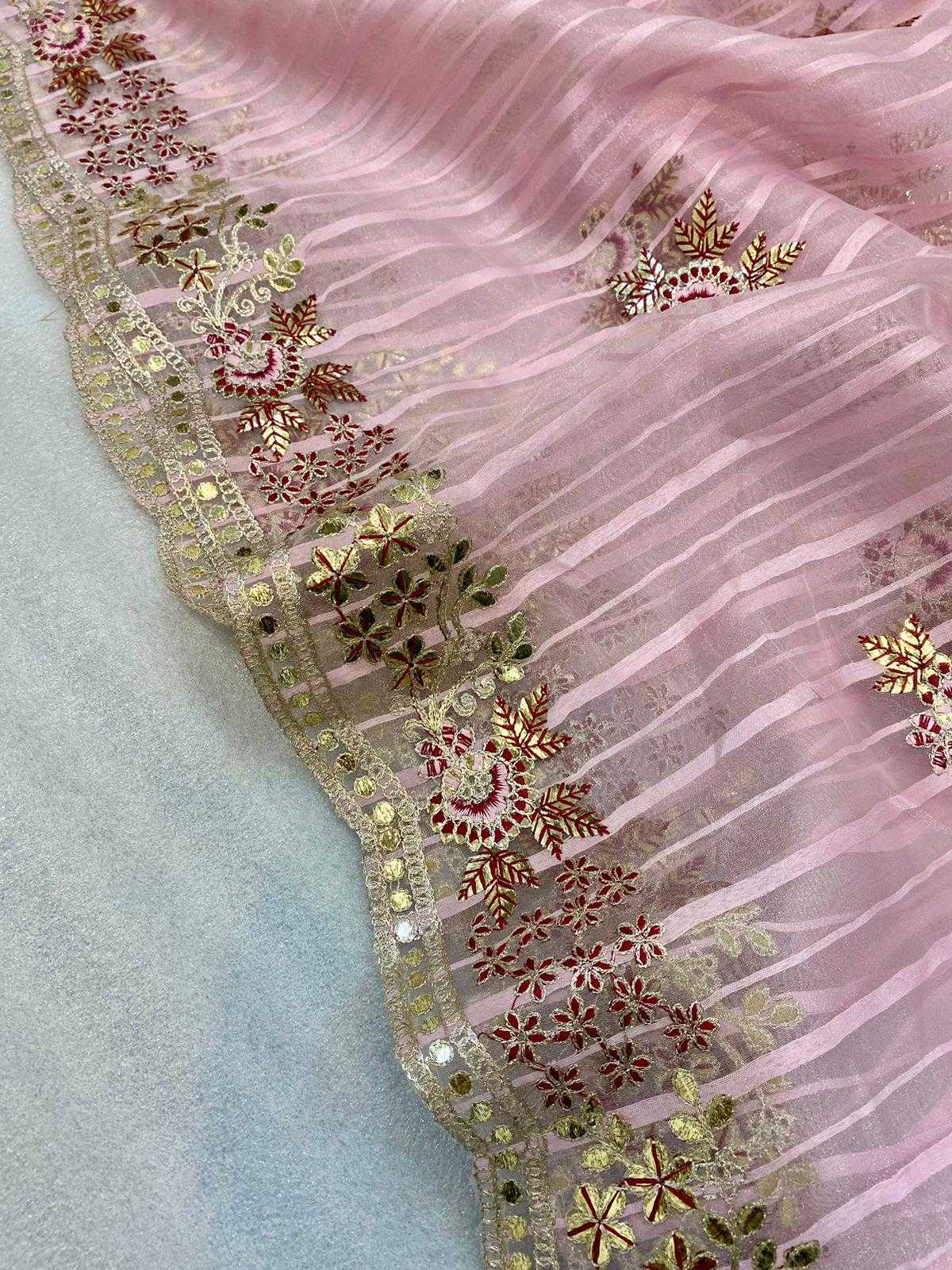 Ynf Organza RIN164 thread work Sarees Festive Collections Wholesale Designer Sarees Organza Sarees Onam Collections Manufacturer
