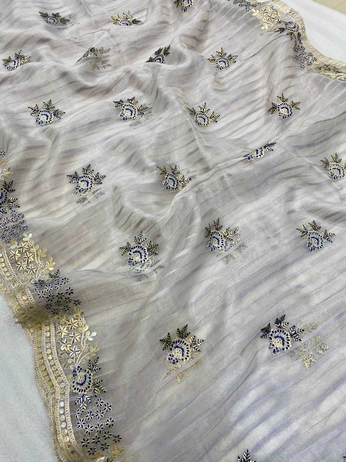 Ynf Organza RIN164 thread work Sarees Festive Collections Wholesale Designer Sarees Organza Sarees Onam Collections Manufacturer