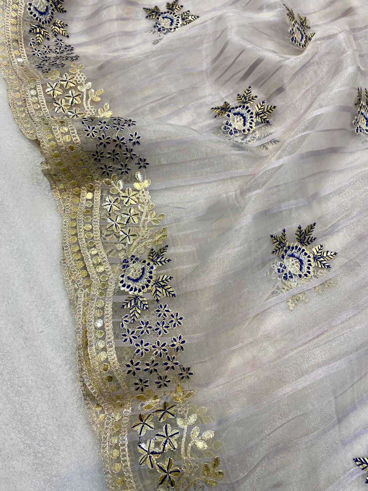 Ynf Organza RIN164 thread work Sarees Festive Collections Wholesale Designer Sarees Organza Sarees Onam Collections Manufacturer
