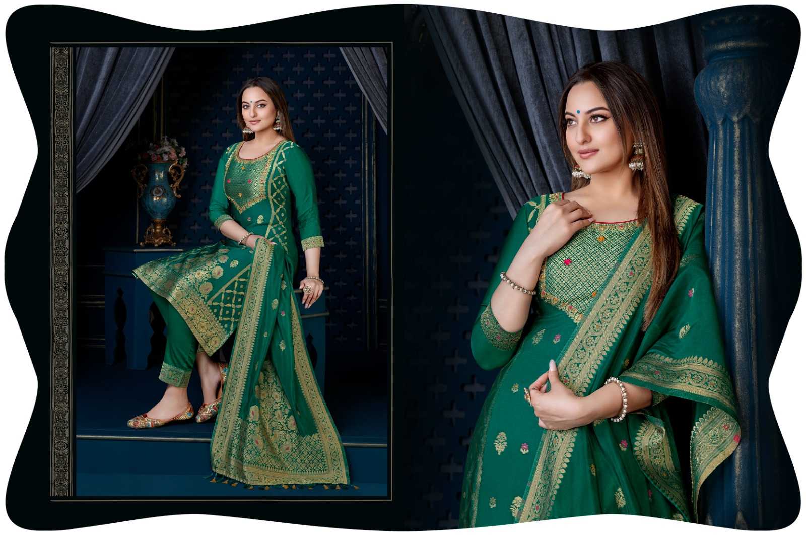 Ynf Organza RIN190 LILY & LALI-SILK KARI-3 Setwise Collections Wholesale Kurtis Catalogs Manufacturer