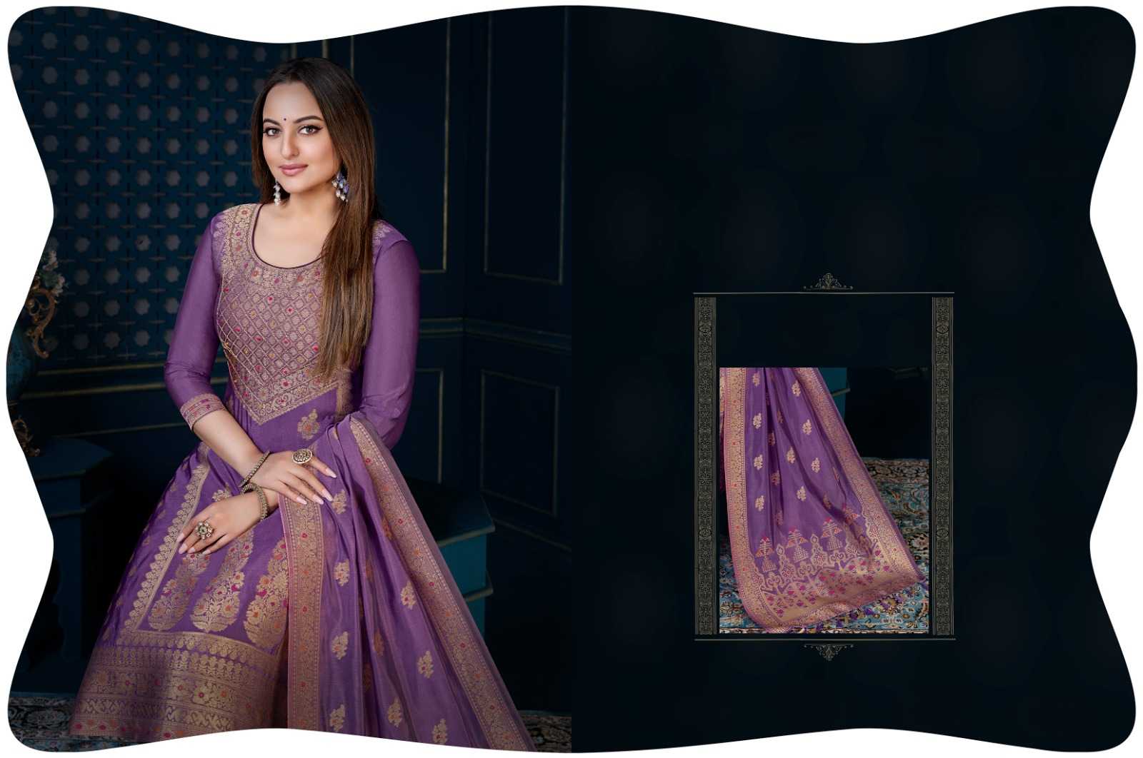 Ynf Organza RIN190 LILY & LALI-SILK KARI-3 Setwise Collections Wholesale Kurtis Catalogs Manufacturer