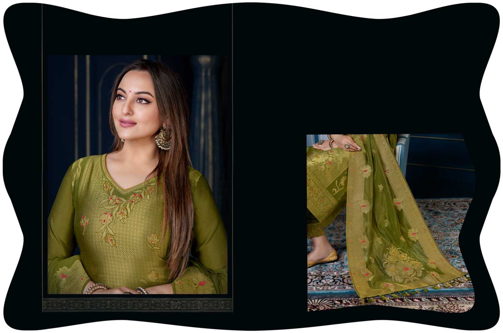 Ynf Organza RIN190 LILY & LALI-SILK KARI-3 Setwise Collections Wholesale Kurtis Catalogs Manufacturer