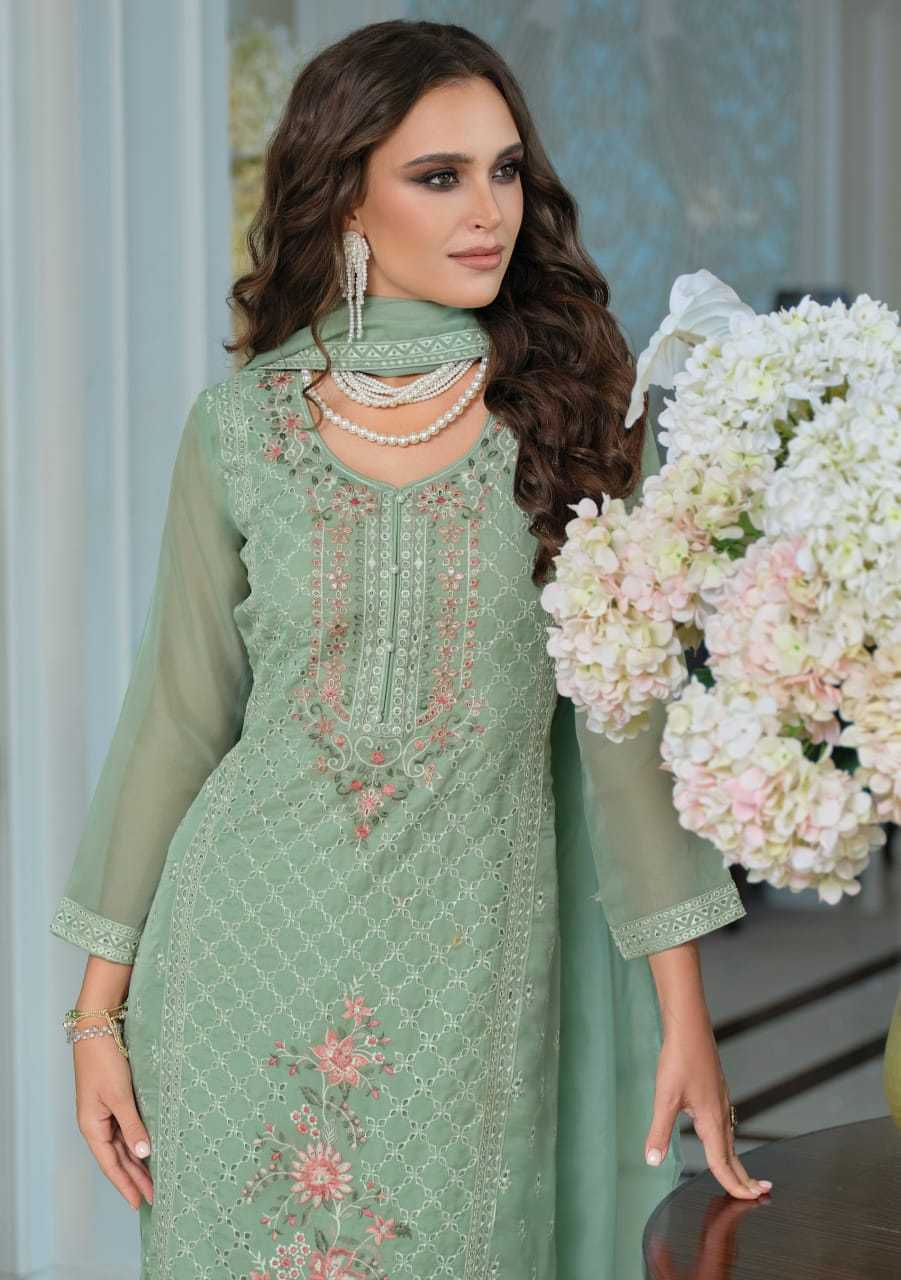 Ynf Organza RIN190 Raabta Setwise Collections Wholesale Dresses & Suits Catalogs Manufacturer