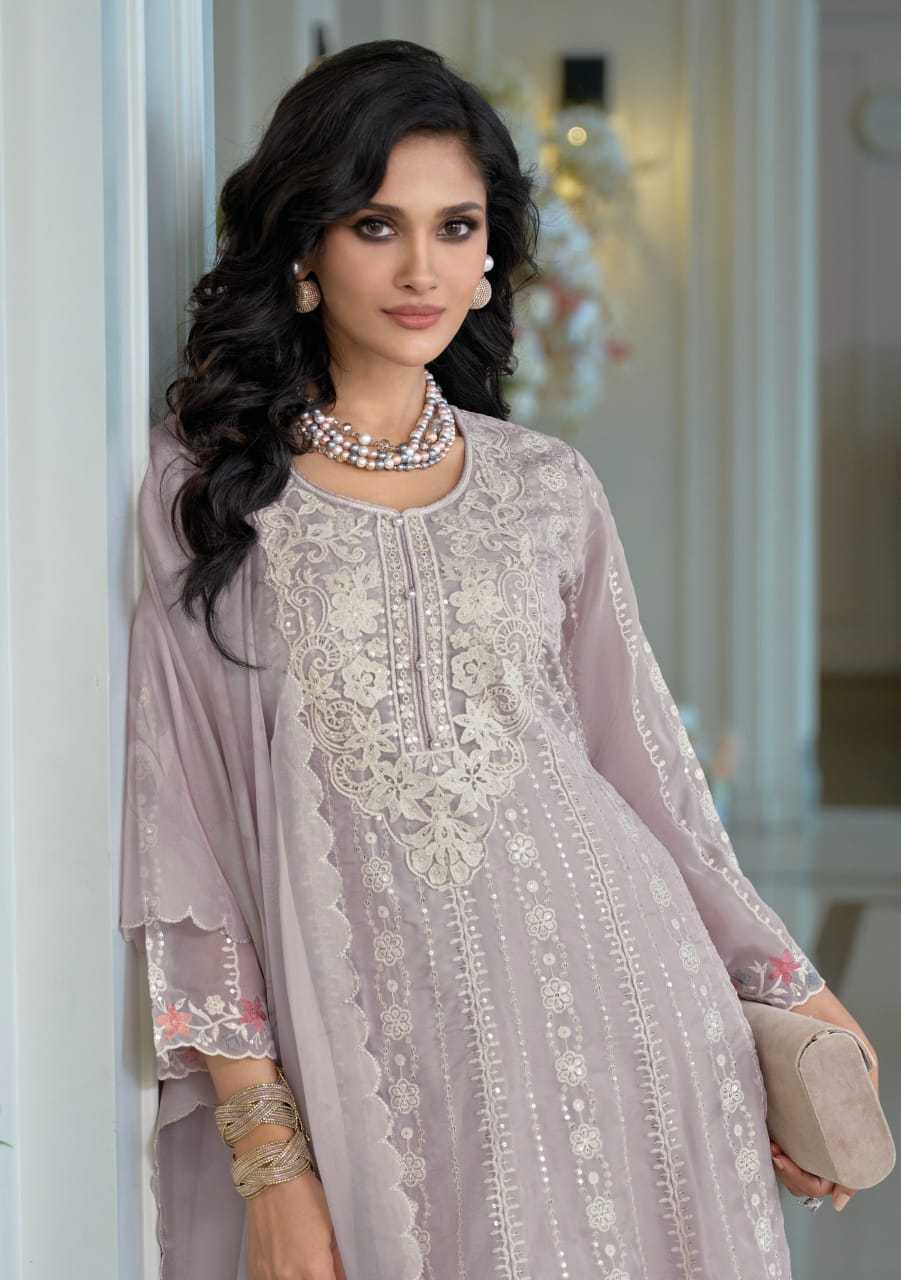 Ynf Organza RIN190 Suhana Setwise Collections Wholesale Dresses & Suits Catalogs Manufacturer