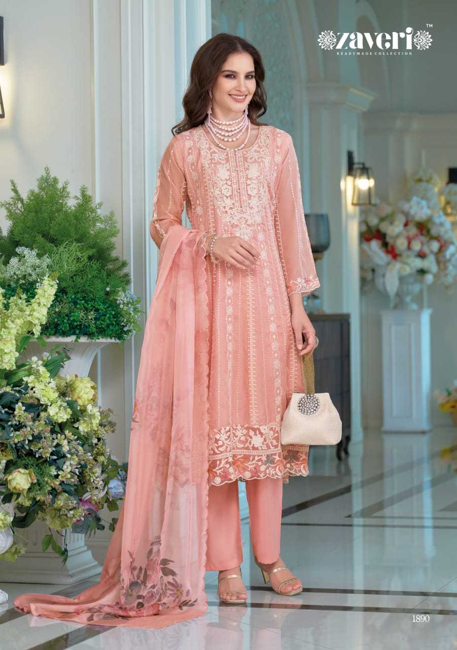 Ynf Organza RIN190 Suhana Setwise Collections Wholesale Dresses & Suits Catalogs Manufacturer