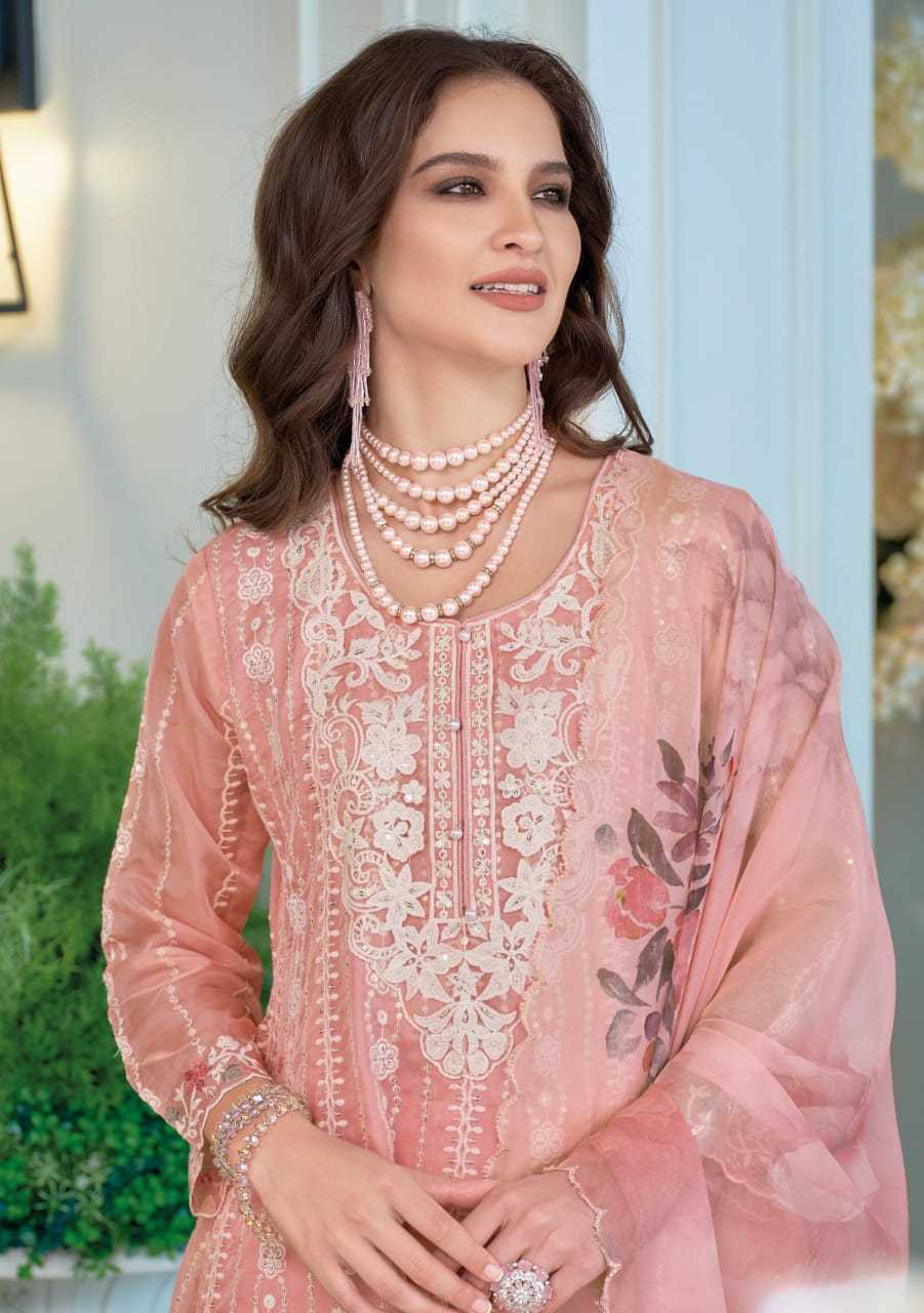 Ynf Organza RIN190 Suhana Setwise Collections Wholesale Dresses & Suits Catalogs Manufacturer