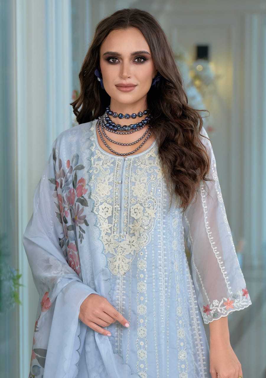 Ynf Organza RIN190 Suhana Setwise Collections Wholesale Dresses & Suits Catalogs Manufacturer