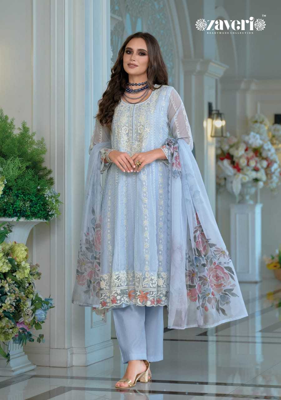 Ynf Organza RIN190 Suhana Setwise Collections Wholesale Dresses & Suits Catalogs Manufacturer