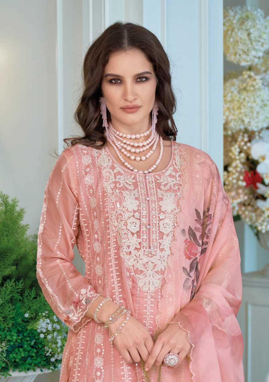 Ynf Organza RIN190 Suhana Setwise Collections Wholesale Dresses & Suits Catalogs Manufacturer