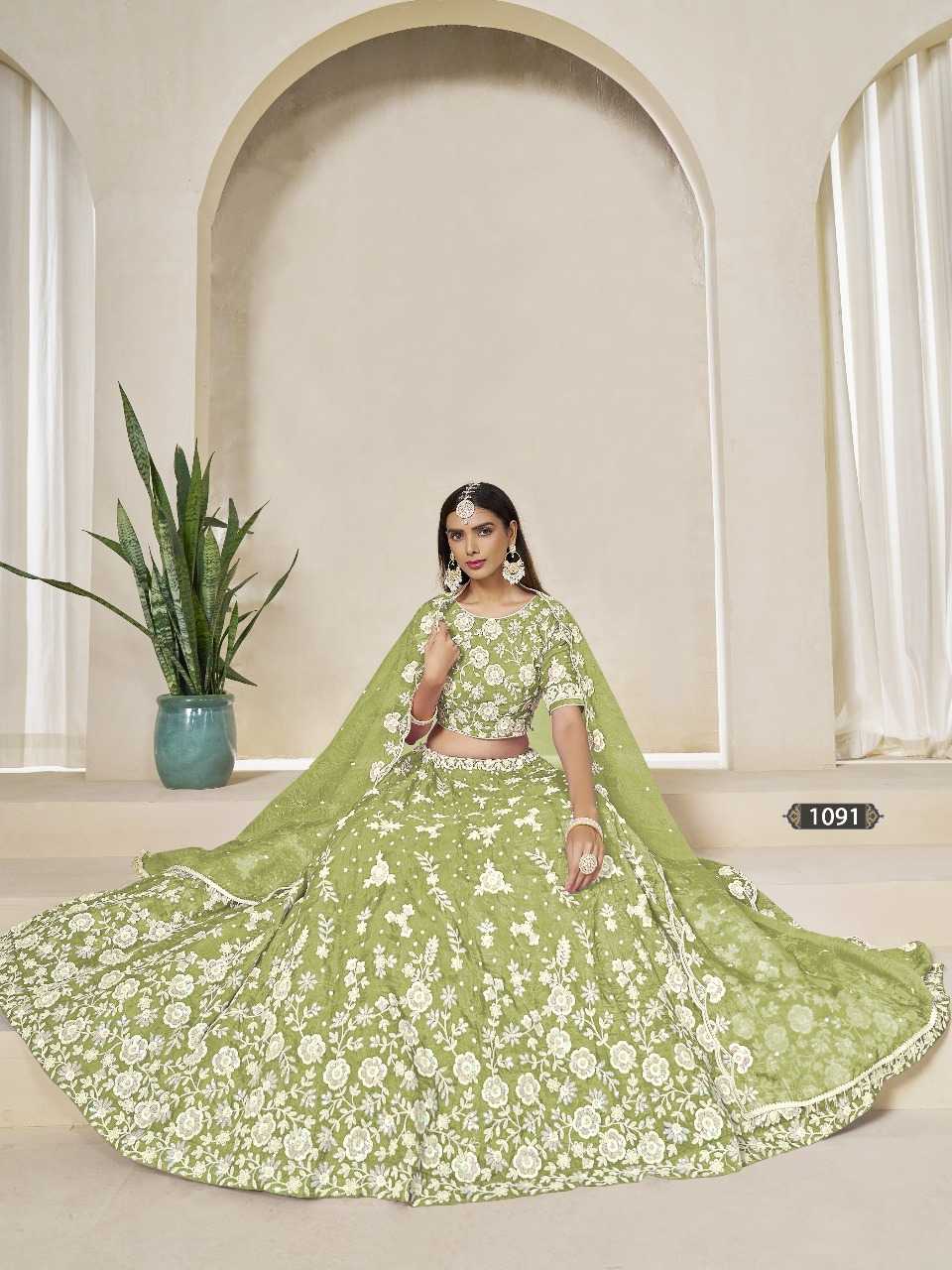 Ynf Organza RIN197 3127 Lehengas Wholesale Designer Lehenga Bridal Lehenga Wedding Lehenga Manufacturer