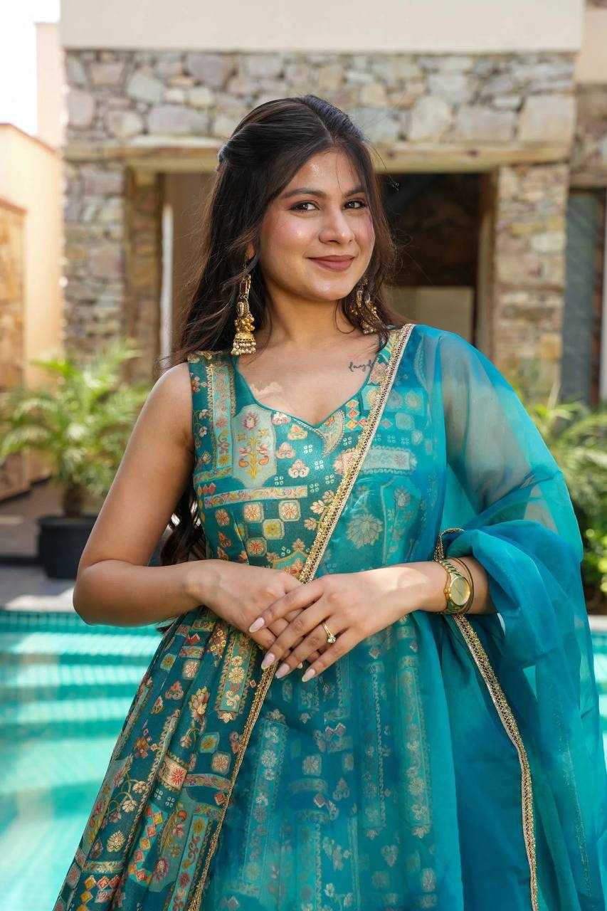 Ynf Organza RIN197 4922 Suits & Dresses Wholesale Party wear suits Bridal Suits Designer Suits Manufacturer