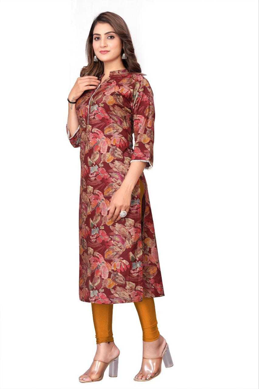 Ynf Organza RIN222 BS-84 Kurti Wholesale Party Wear Kurtis Designer Kurtis Printed Kurtis Manufacturer