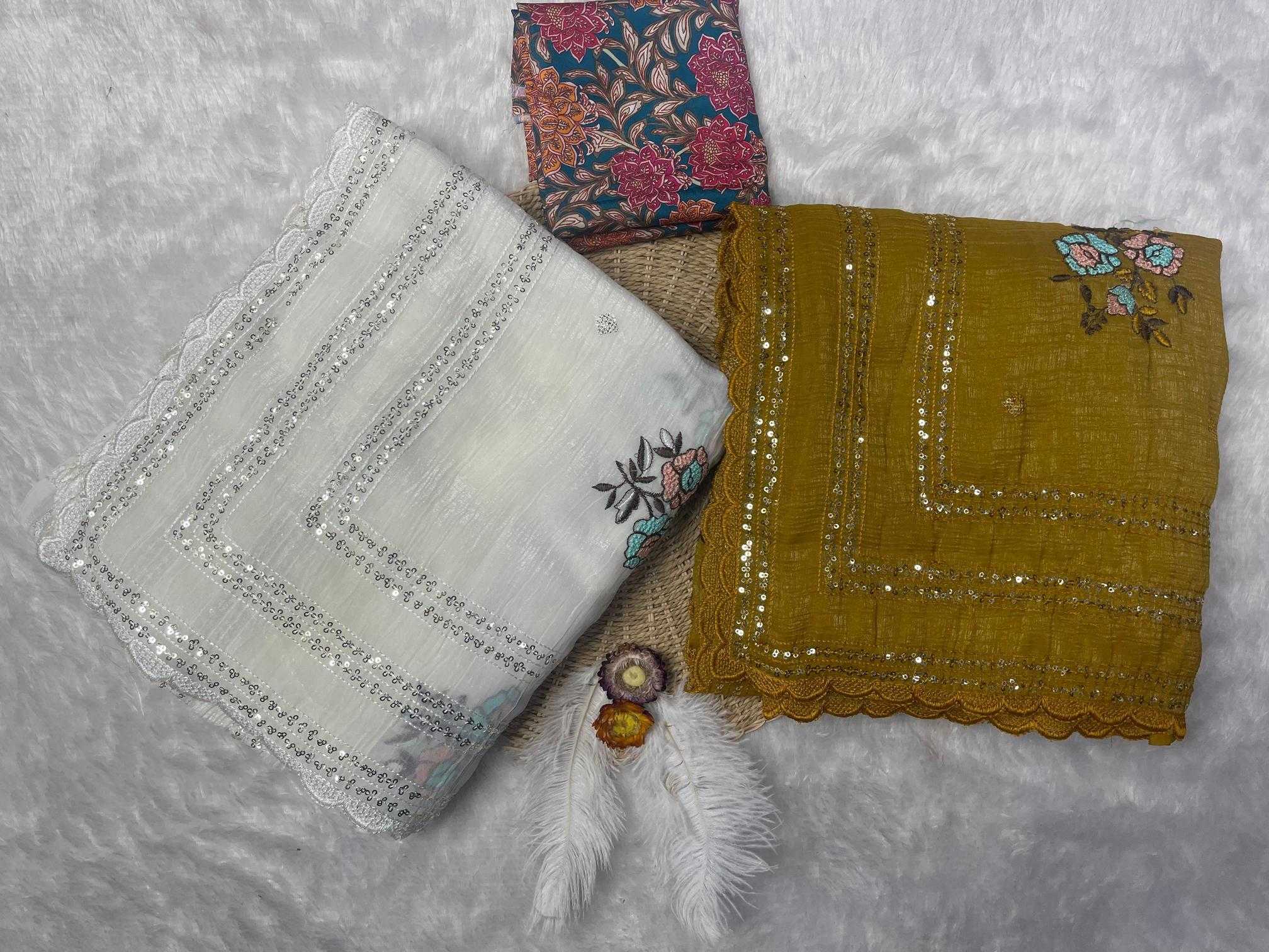 Ynf Organza RIN222 HETSHVI Sarees Festive Collections Wholesale Organza Sarees Sequence Sarees Onam Collections Manufacturer