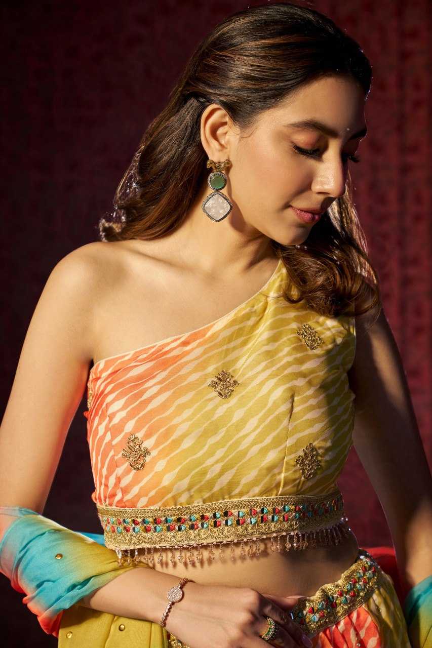 Ynf Organza RIN228 287 Lehengas Wholesale Fancy Lehenga Printed Lehenga Embroidered Lehenga Manufacturer