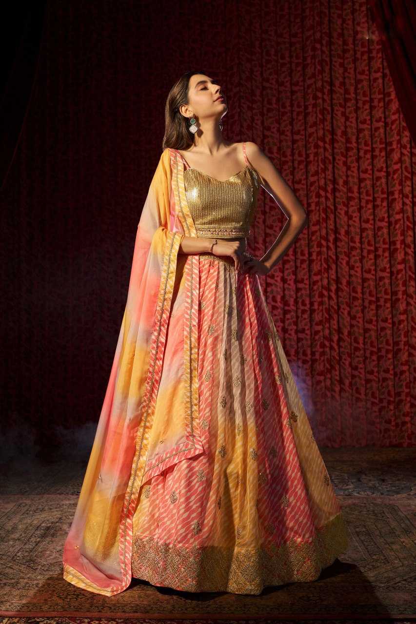 Ynf Organza RIN228 288 Lehengas Wholesale Fancy Lehenga Printed Lehenga Embroidered Lehenga Lehenga For Engagement Manufacturer