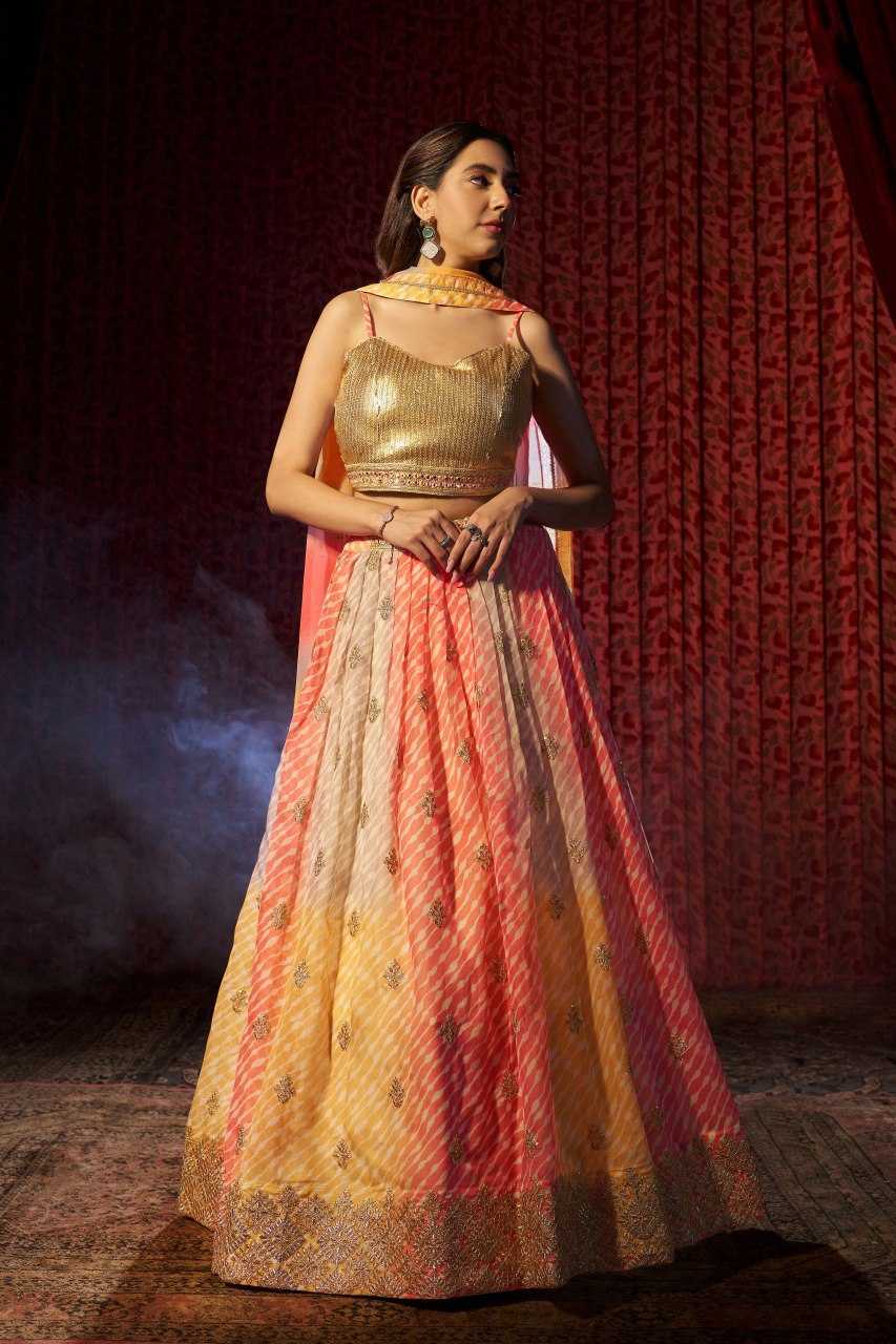 Ynf Organza RIN228 288 Lehengas Wholesale Fancy Lehenga Printed Lehenga Embroidered Lehenga Lehenga For Engagement Manufacturer