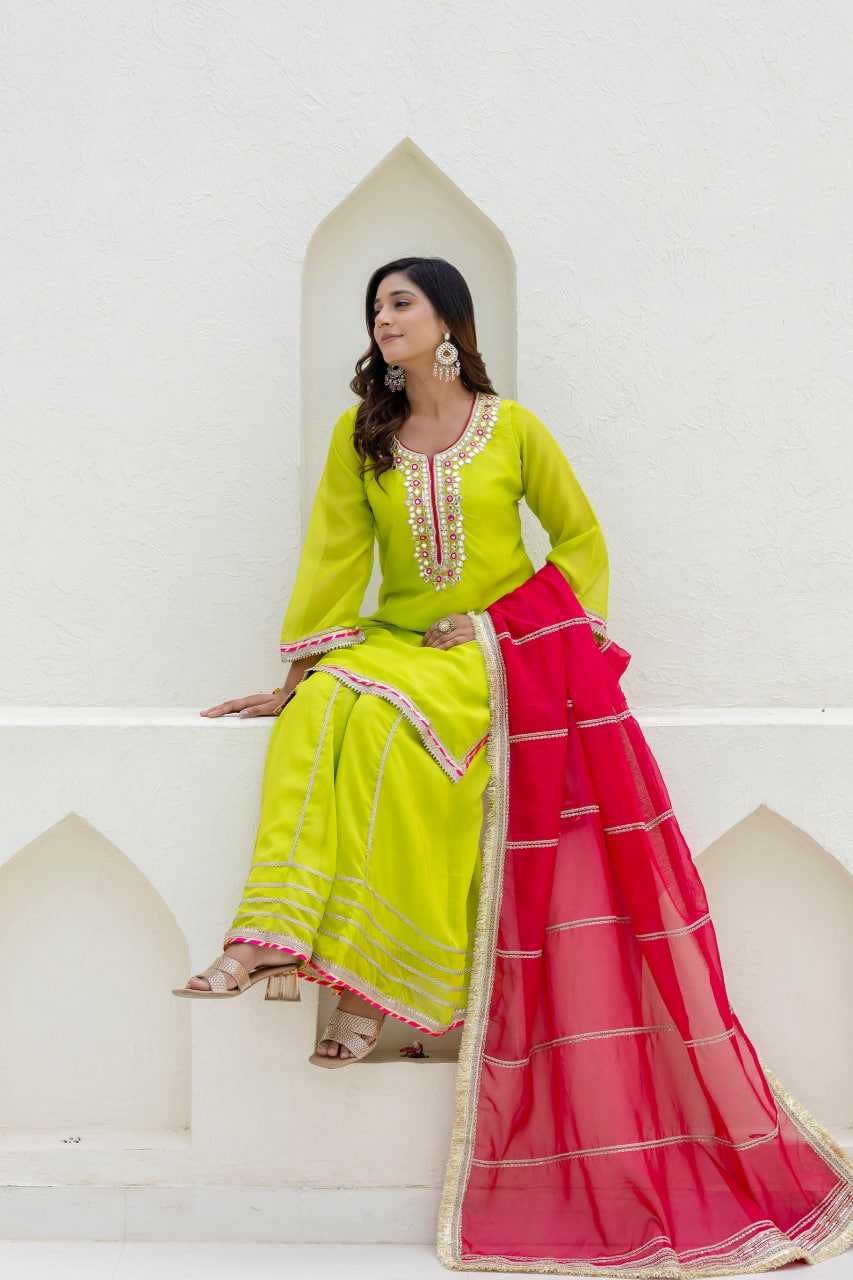 Ynf Organza RIN228 381 Suits & Dresses Wedding Collections Festive Collections Wholesale Palazzo Suit Embroidered Suits Wedding Outfits Manufacturer