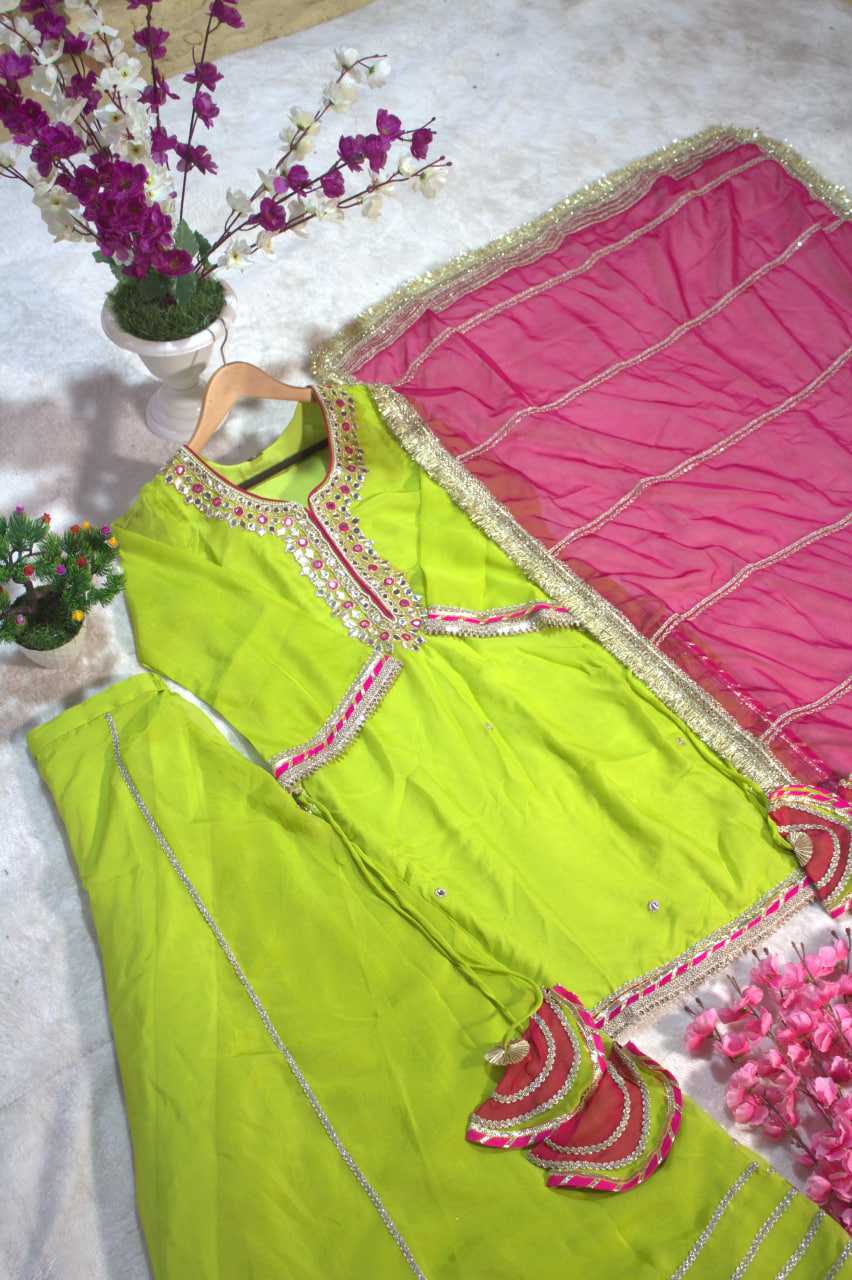 Ynf Organza RIN228 381 Suits & Dresses Wedding Collections Festive Collections Wholesale Palazzo Suit Embroidered Suits Wedding Outfits Manufacturer