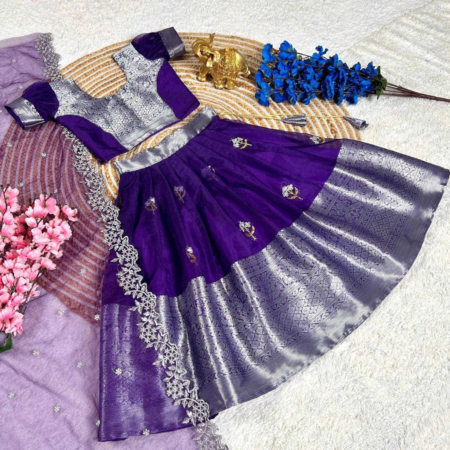 Ynf Organza RIN235 KAMLA Kids Wear Wholesale Kids Lehenga Kids Lehenga Choli Baby Girl Lehenga Manufacturer