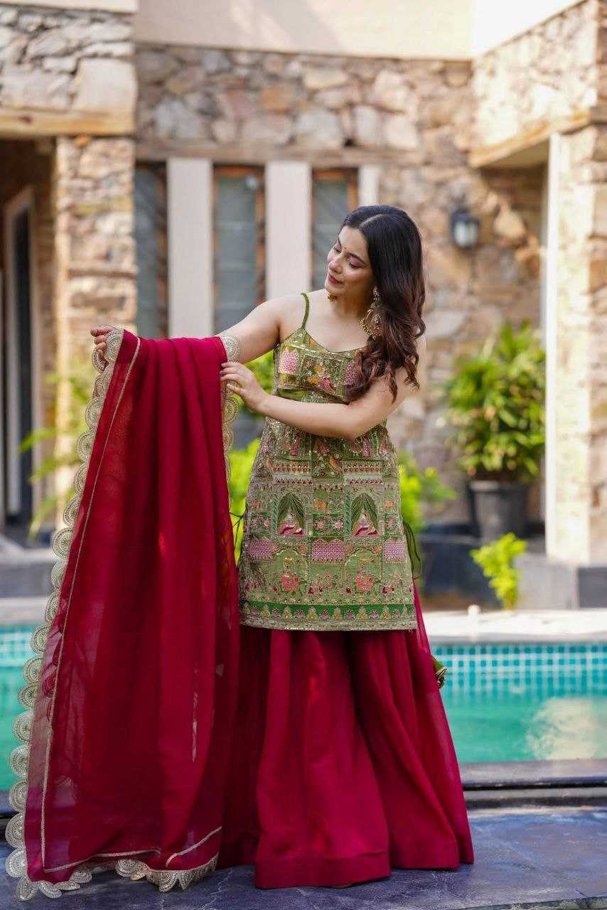 Ynf Organza Silk KESH154 1161 Suits & Dresses Wholesale Ladies Suits Dresses Designer Suits Manufacturer