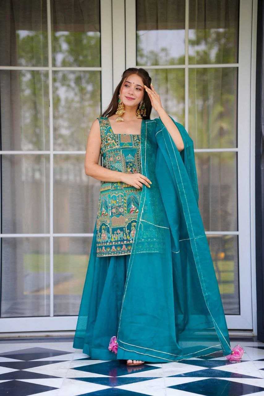 Ynf Organza Silk KESH154 1162 Suits & Dresses Wholesale Ladies Suits Dresses Designer Suits Manufacturer