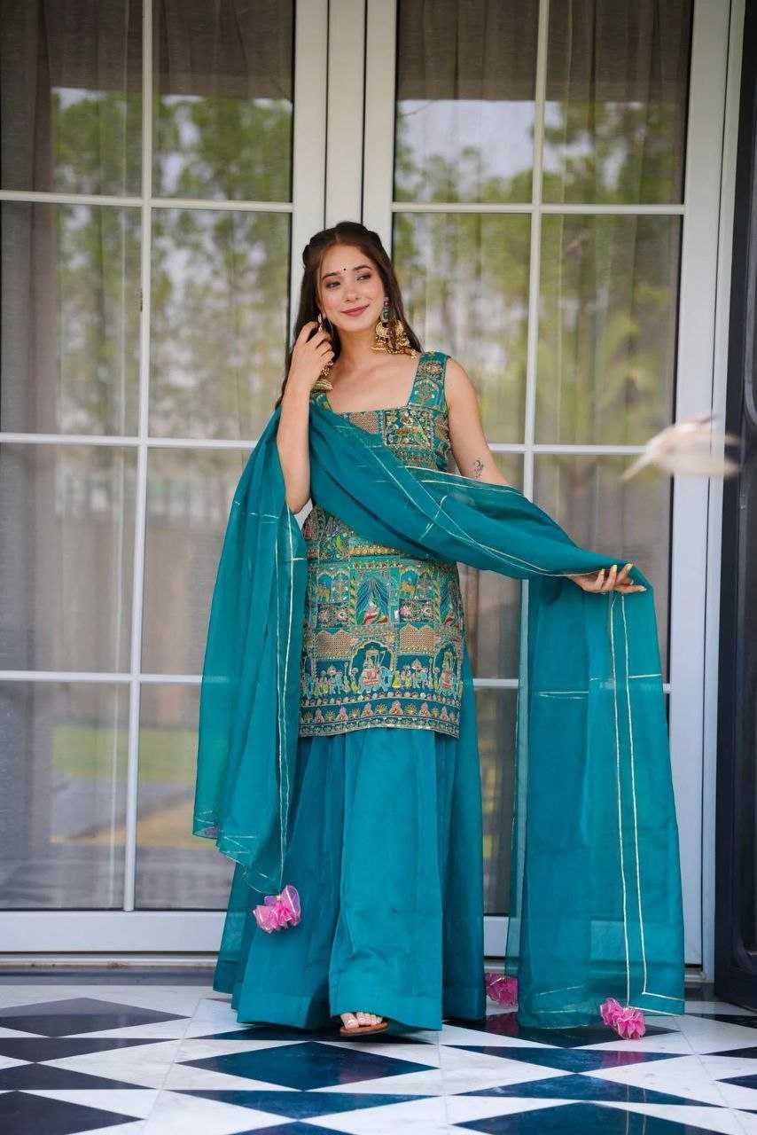 Ynf Organza Silk KESH154 1162 Suits & Dresses Wholesale Ladies Suits Dresses Designer Suits Manufacturer