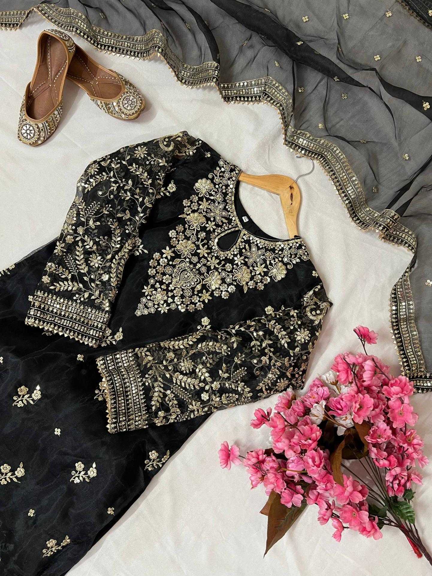Ynf Organza Silk KESH492 3171 Suits & Dresses Wholesale Ladies Suits Dresses Designer Suits Manufacturer