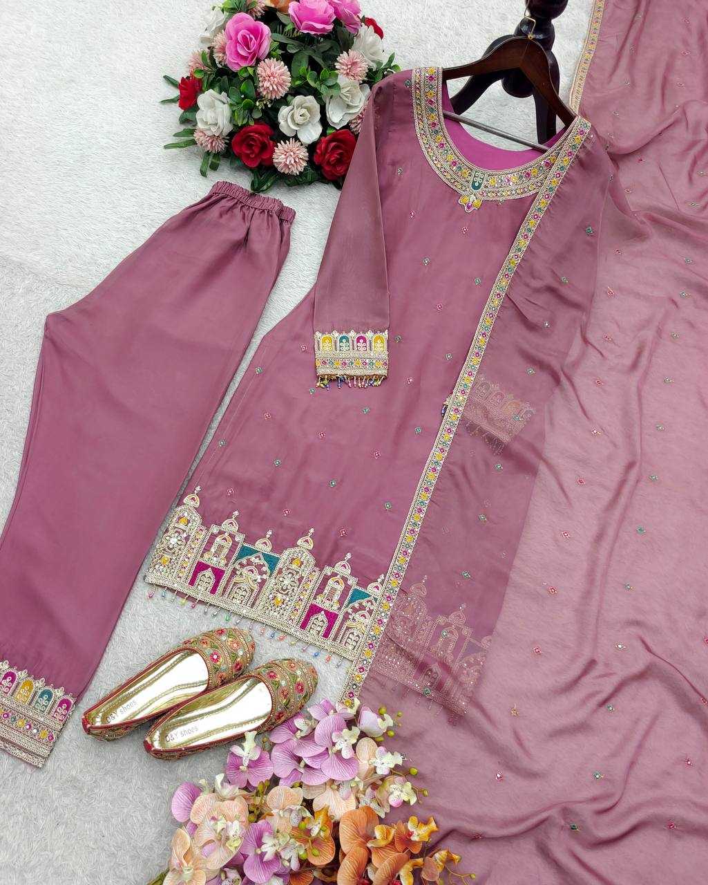 Ynf Organza Silk KESH506 1214 Kurti Wholesale Party Wear Kurtis Embroidered Kurtis Manufacturer