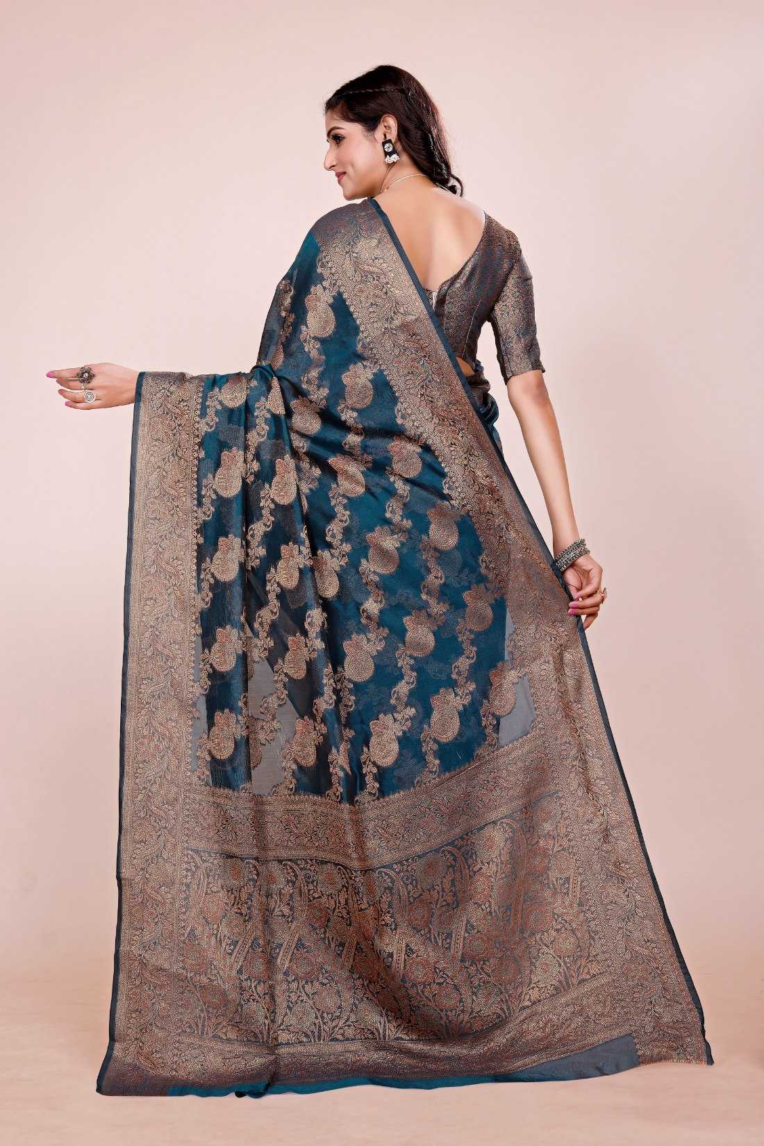 Ynf Organza Silk KESH522 138 Silk Sarees Wholesale Party Wear Silk Sarees Festival Silk Sarees Manufacturer