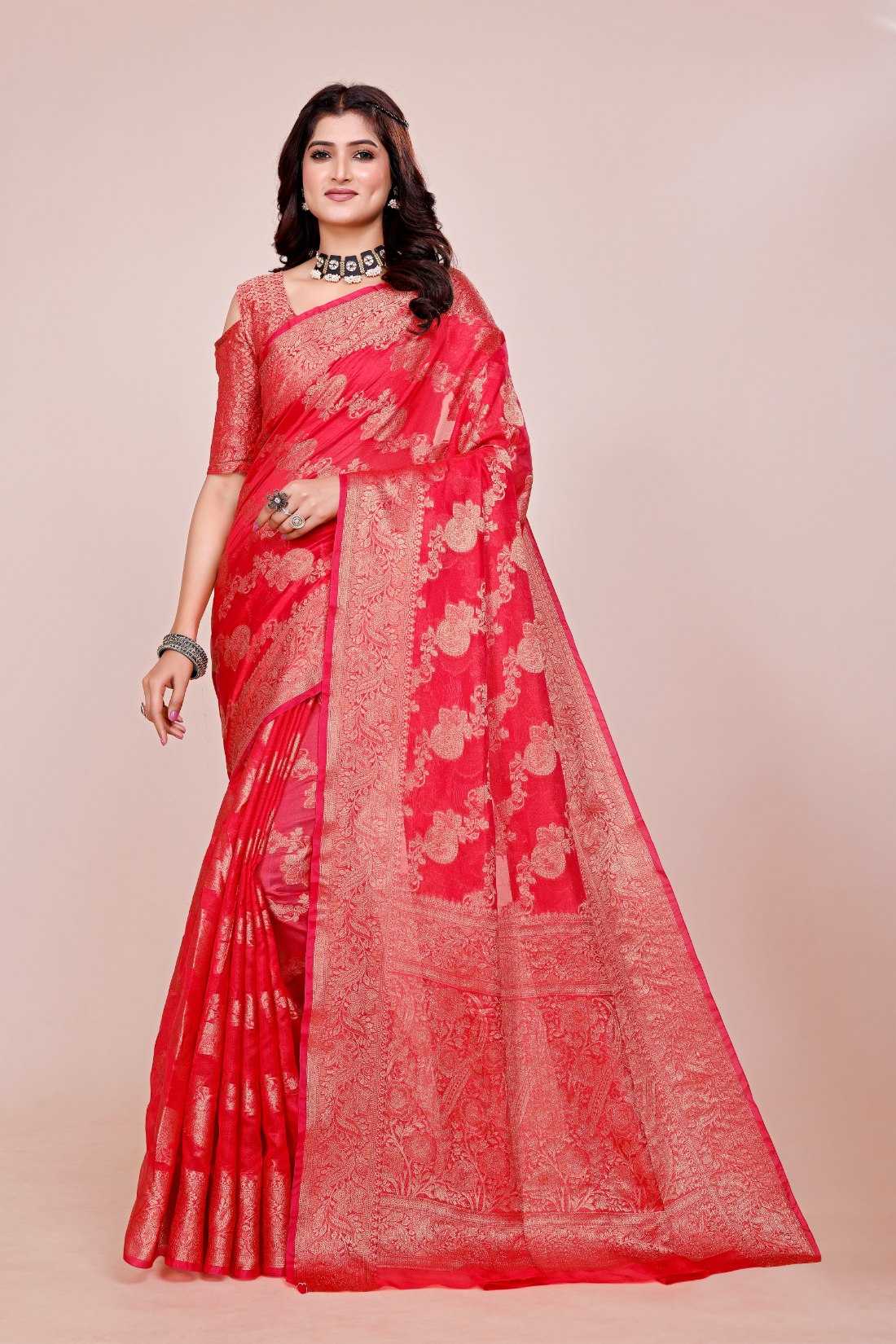 Ynf Organza Silk KESH522 138 Silk Sarees Wholesale Party Wear Silk Sarees Festival Silk Sarees Manufacturer