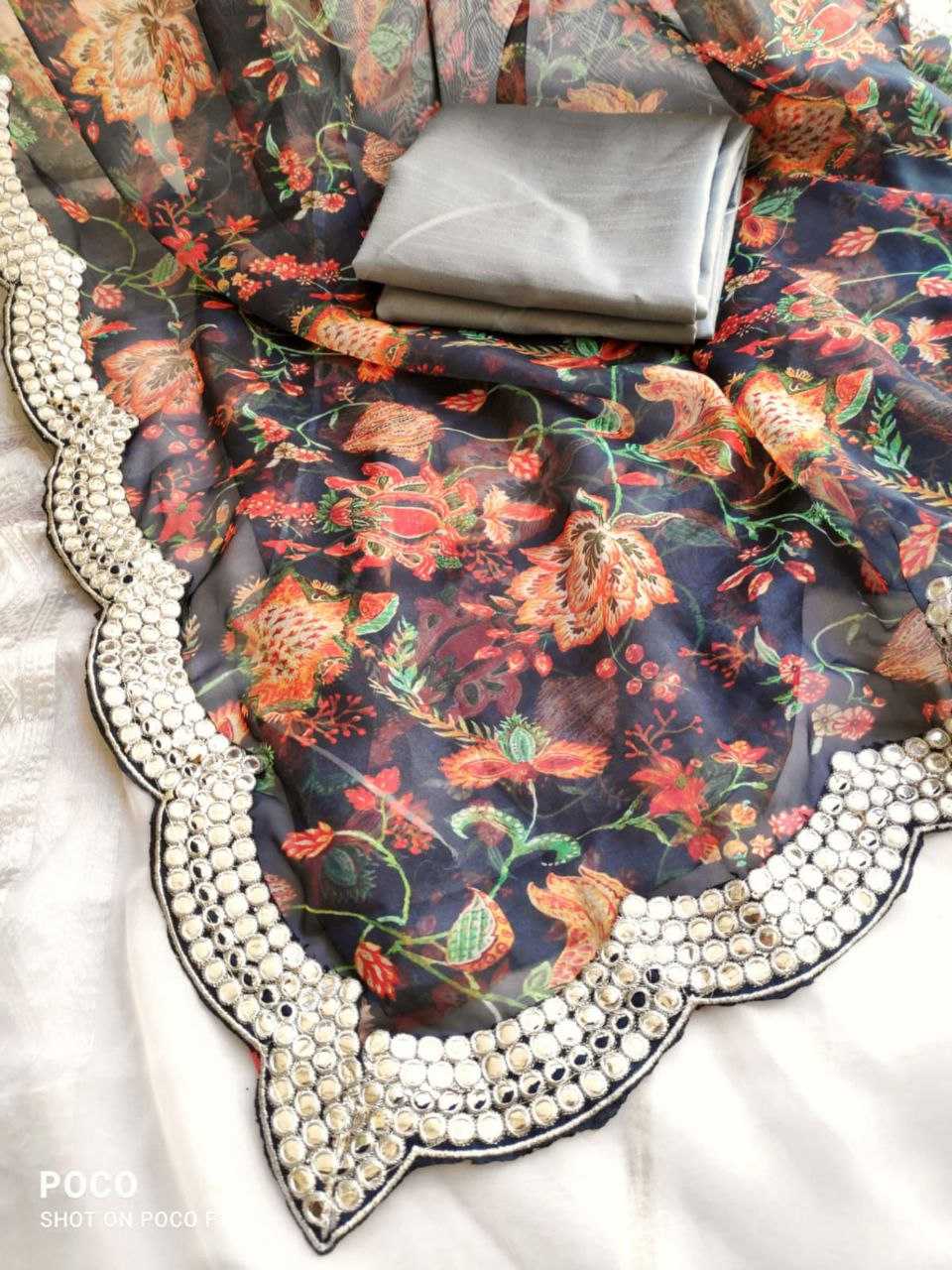 Ynf Organza Silk KESH527 302 Sarees Wholesale Designer Sarees Organza Sarees Printed Sarees Manufacturer