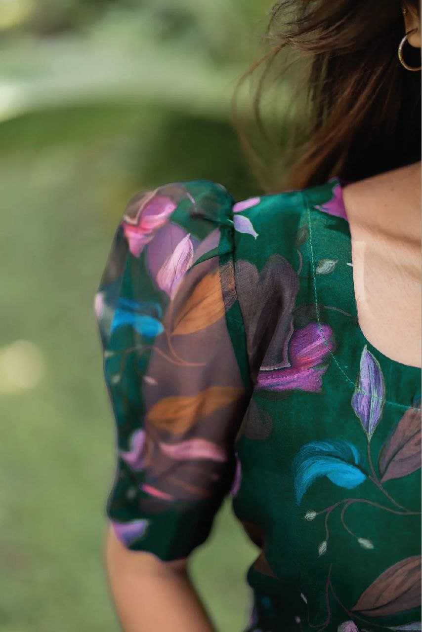 Ynf Organza Silk KESH552 80 Kurti Wholesale Workwear Kurtis Short Kurtis Printed Kurtis Manufacturer