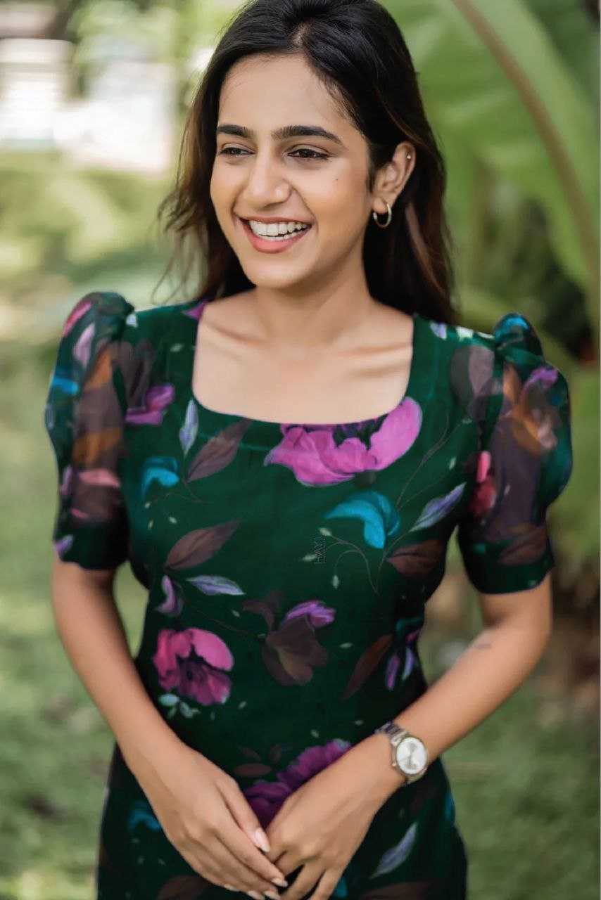 Ynf Organza Silk KESH552 80 Kurti Wholesale Workwear Kurtis Short Kurtis Printed Kurtis Manufacturer