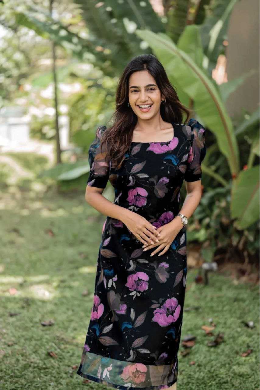 Ynf Organza Silk KESH552 80 Kurti Wholesale Workwear Kurtis Short Kurtis Printed Kurtis Manufacturer