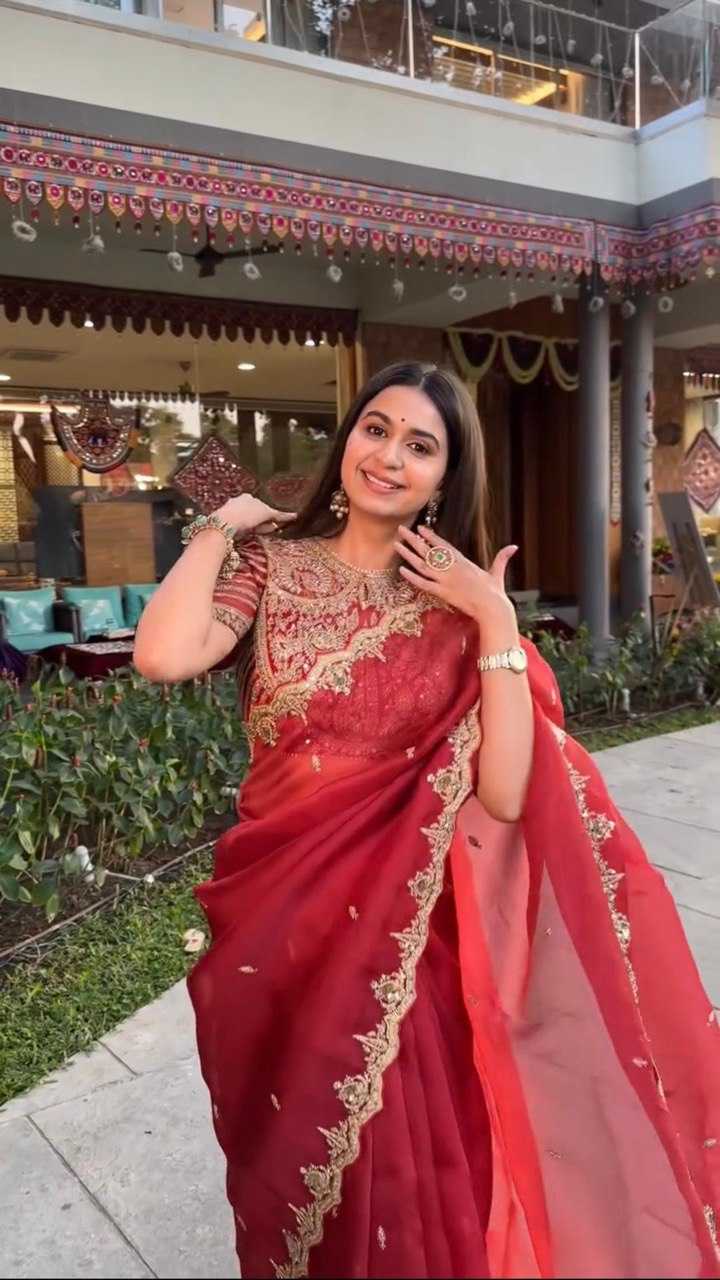 Ynf Organza Silk RIN133 568 Sarees Wholesale Party Wear Sarees Fancy Sarees Sequence Sarees Embroidered Sarees Manufacturer