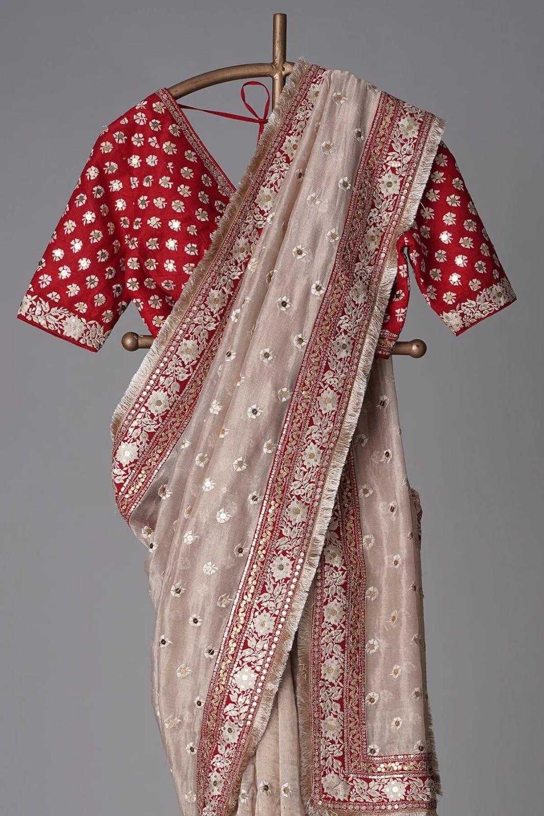 Ynf Organza Silk RIN134 0198 Silk Sarees Wholesale Designer Silk Sarees Silk Sarees For Weddings Embroidered Silk Sarees Manufacturer