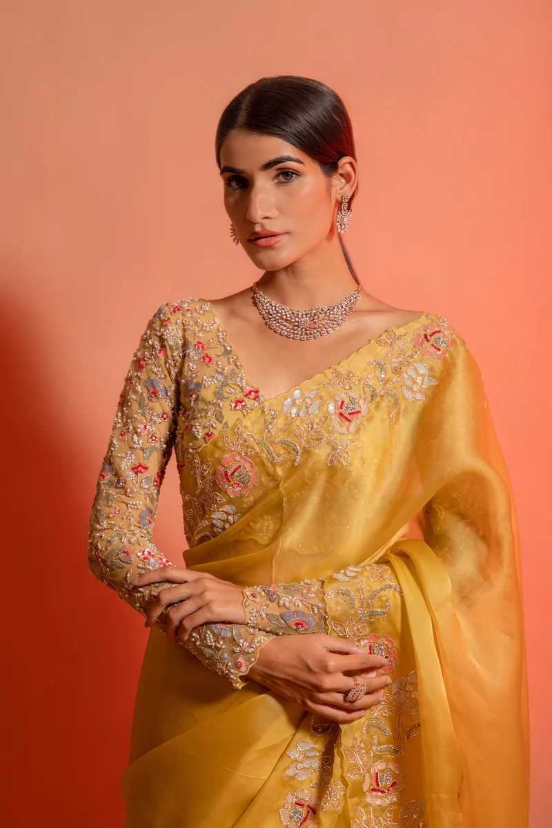 Ynf Organza Silk RIN188 jannat Silk Sarees Wedding Collections Wholesale Party Wear Silk Sarees Sangeet Outfits Manufacturer