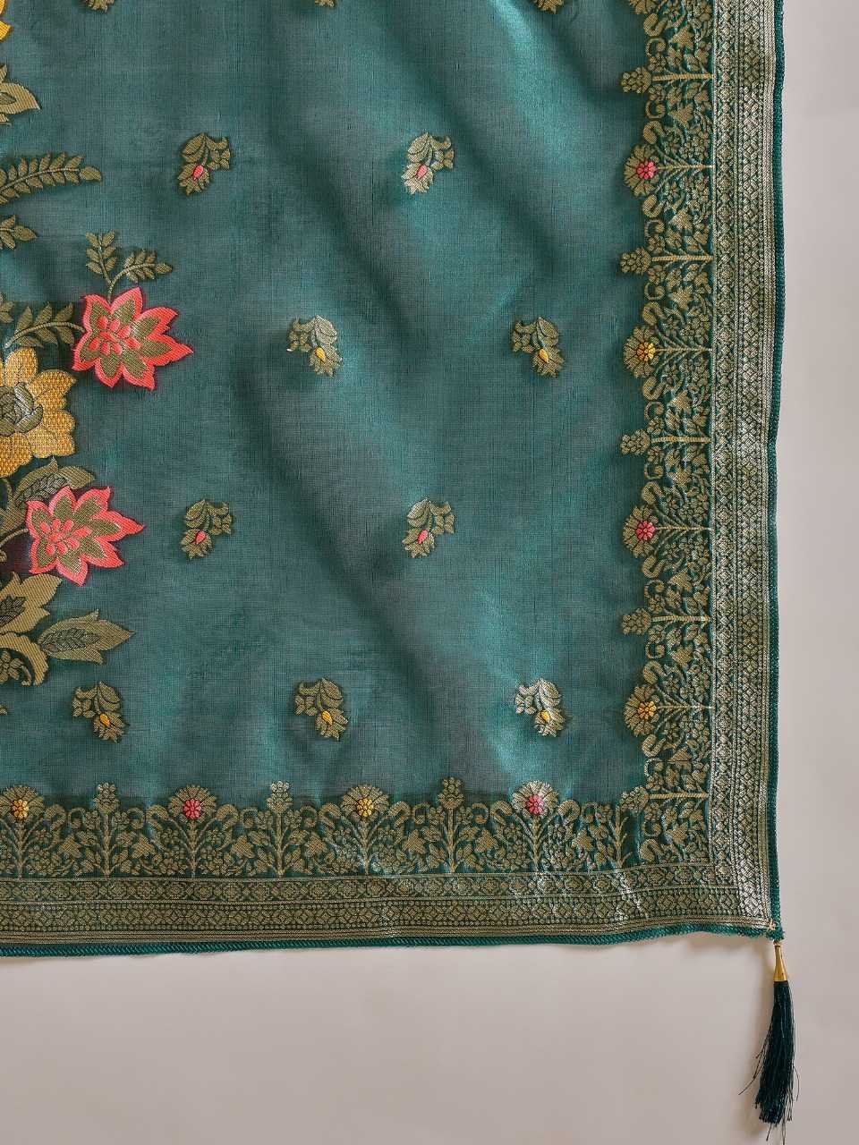 Ynf Organza Silk RIN197 4967 Suits & Dresses Wholesale Party wear suits Bridal Suits Designer Suits Manufacturer