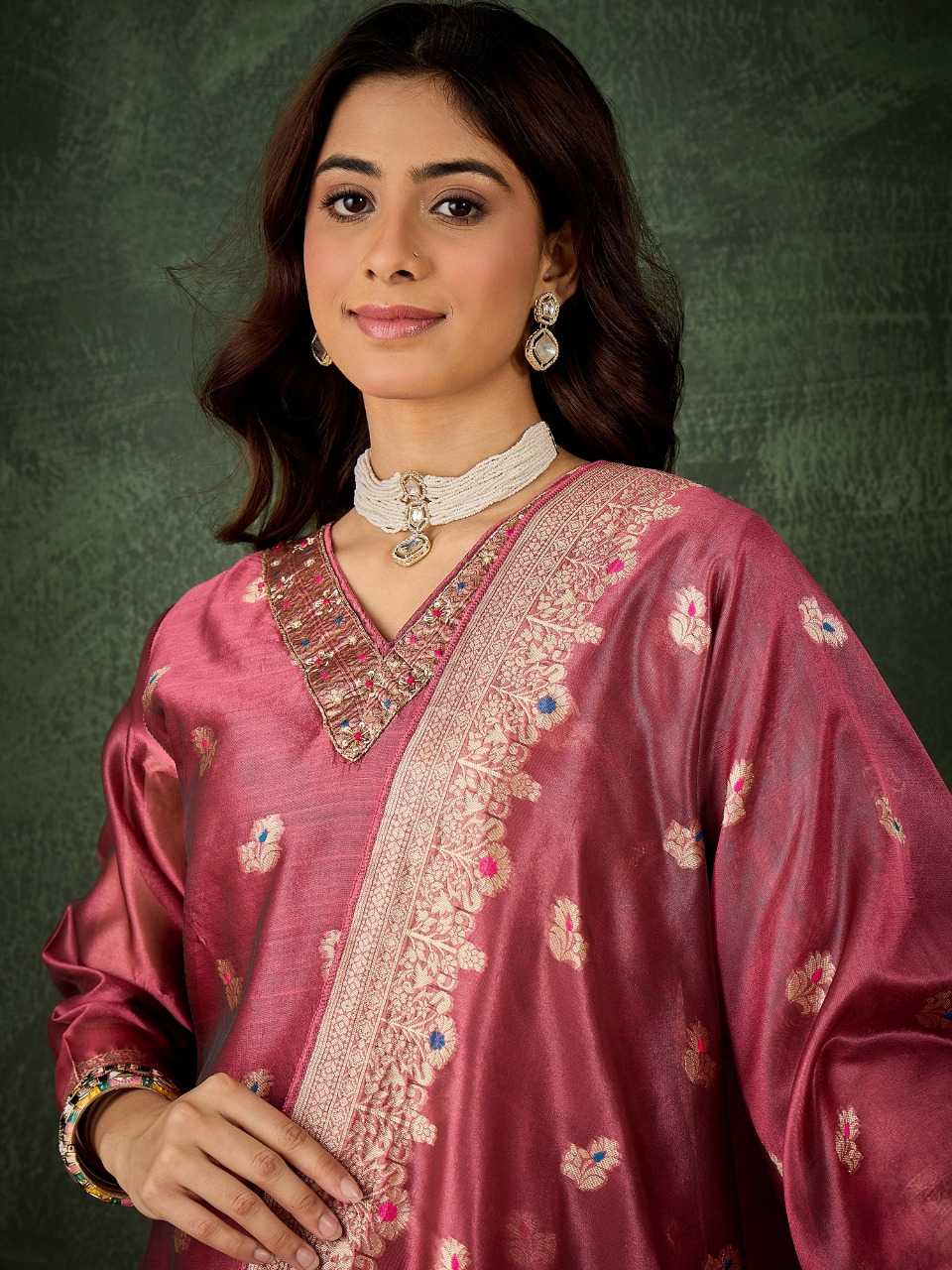Ynf Organza Silk RIN197 4967 Suits & Dresses Wholesale Party wear suits Bridal Suits Designer Suits Manufacturer