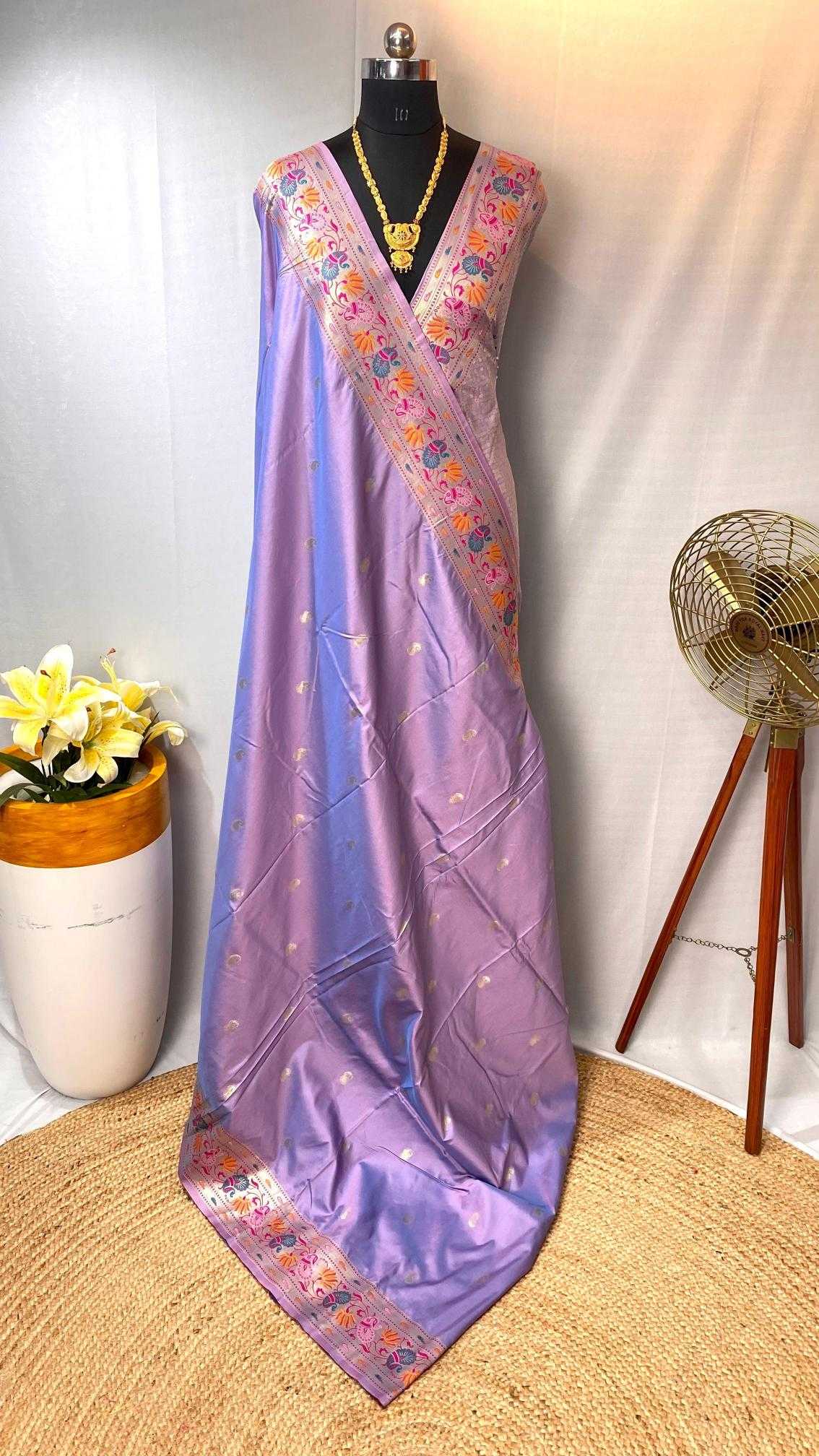 Ynf Paithani Silk KESH249 Bhoomi Silk Sarees Wedding Collections Festive Collections Wholesale Paithani Sarees Designer Silk Sarees Zari Border Silk Sarees Manufacturer