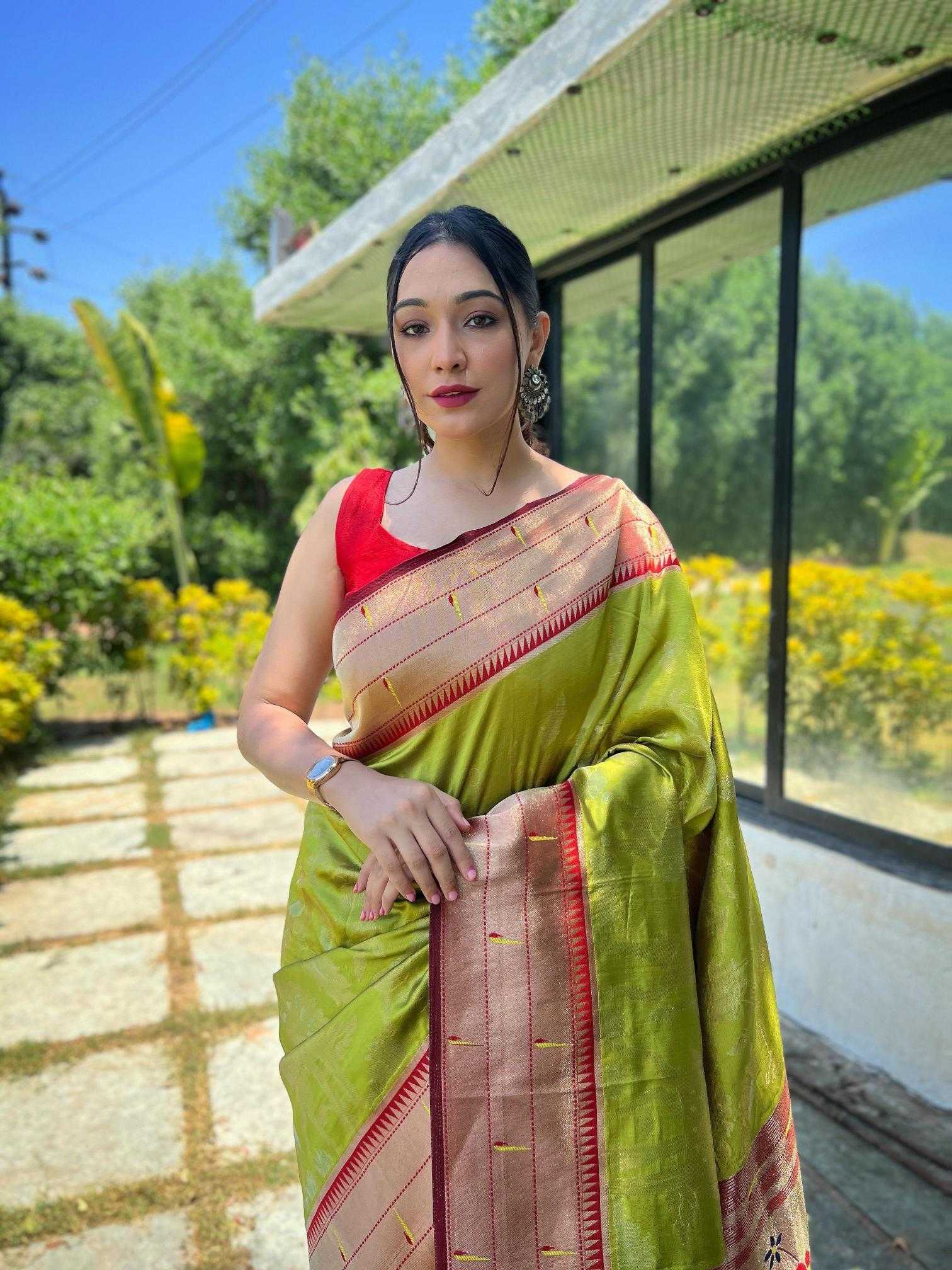 Ynf Paithani Silk KESH249 GAURI Silk Sarees Wholesale Paithani Sarees Soft Silk Sarees Designer Silk Sarees Manufacturer