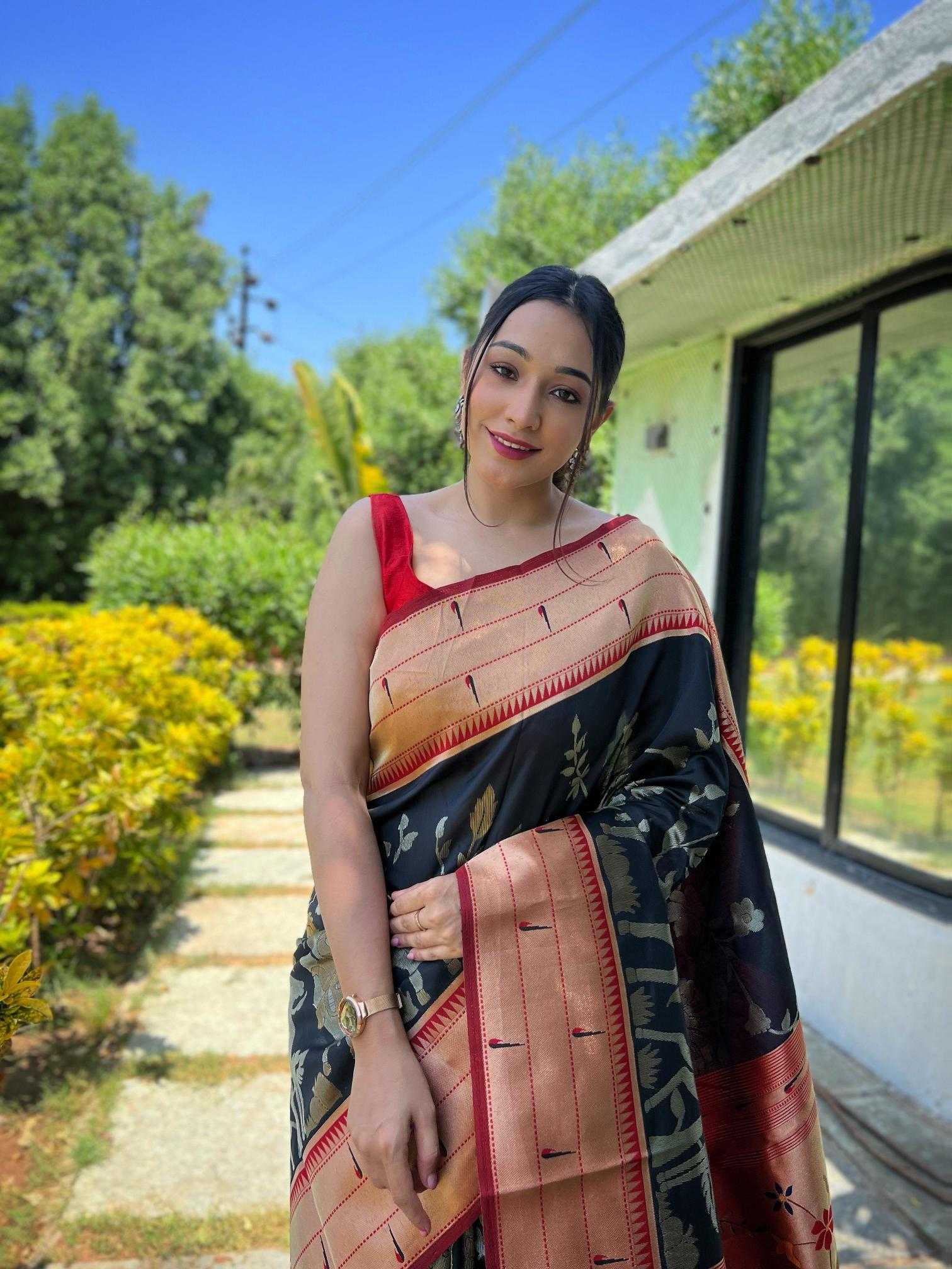 Ynf Paithani Silk KESH249 GAURI Silk Sarees Wholesale Paithani Sarees Soft Silk Sarees Designer Silk Sarees Manufacturer