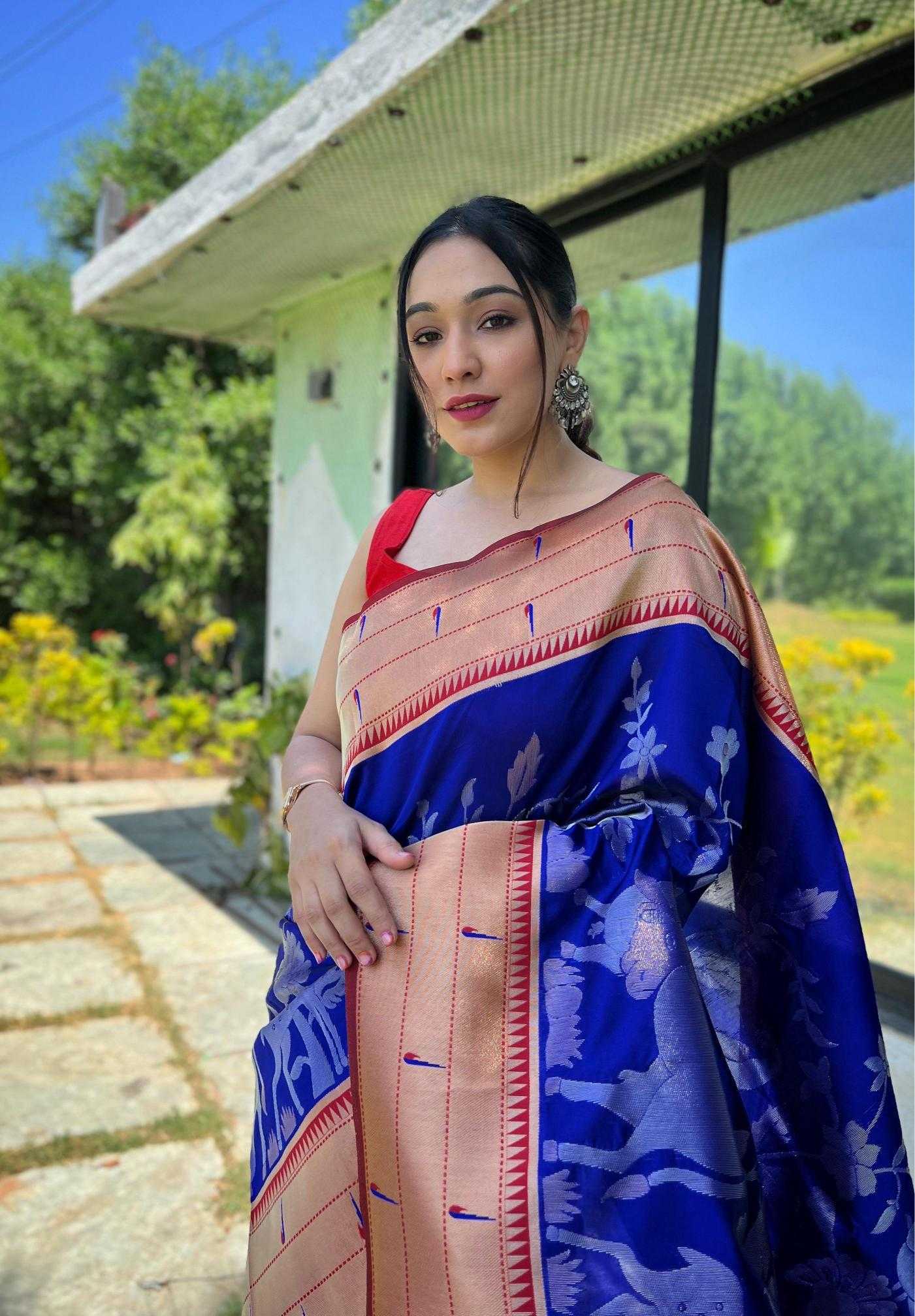 Ynf Paithani Silk KESH249 GAURI Silk Sarees Wholesale Paithani Sarees Soft Silk Sarees Designer Silk Sarees Manufacturer