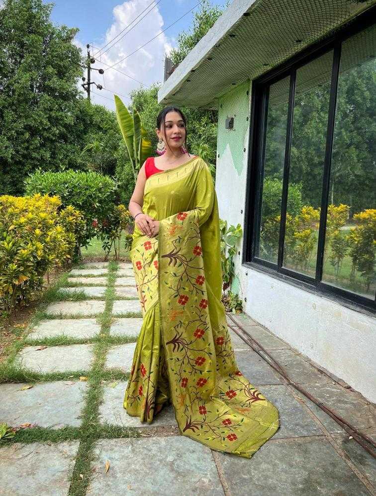Ynf Paithani Silk KESH249 Gayatri Silk Sarees Wholesale Paithani Sarees Party Wear Silk Sarees Silk Sarees For Weddings Manufacturer