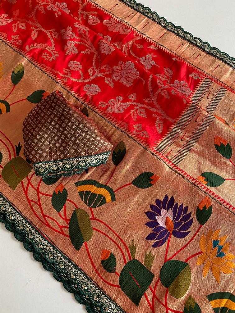Ynf Paithani Silk KESH249 GEETA Silk Sarees Wholesale Paithani Sarees Soft Silk Sarees Designer Silk Sarees Manufacturer