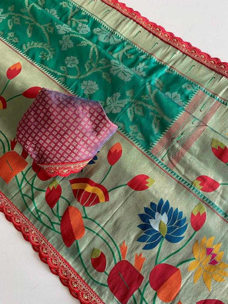 Ynf Paithani Silk KESH249 GEETA Silk Sarees Wholesale Paithani Sarees Soft Silk Sarees Designer Silk Sarees Manufacturer