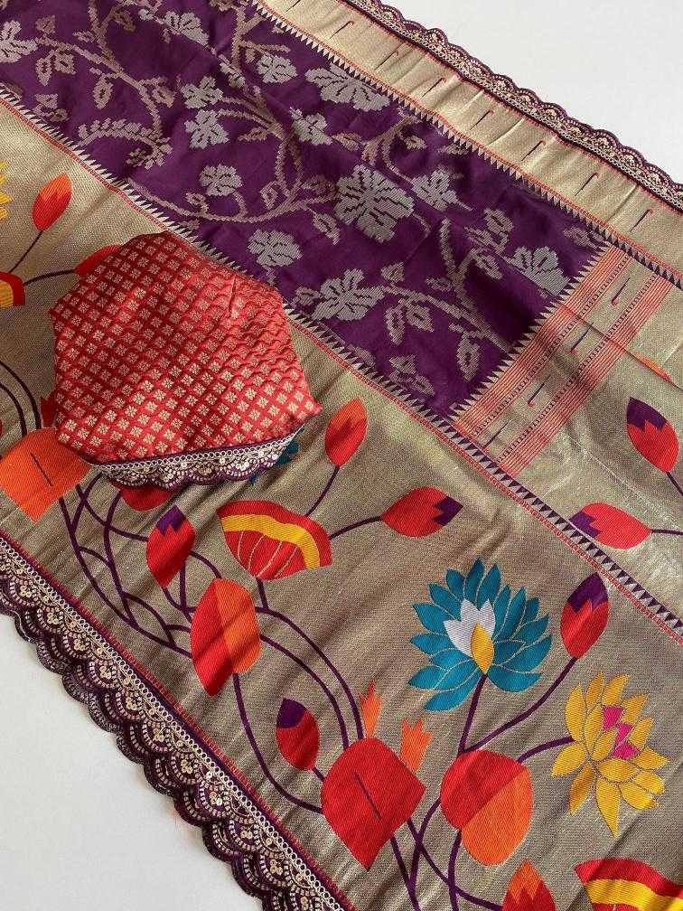 Ynf Paithani Silk KESH249 GEETA Silk Sarees Wholesale Paithani Sarees Soft Silk Sarees Designer Silk Sarees Manufacturer