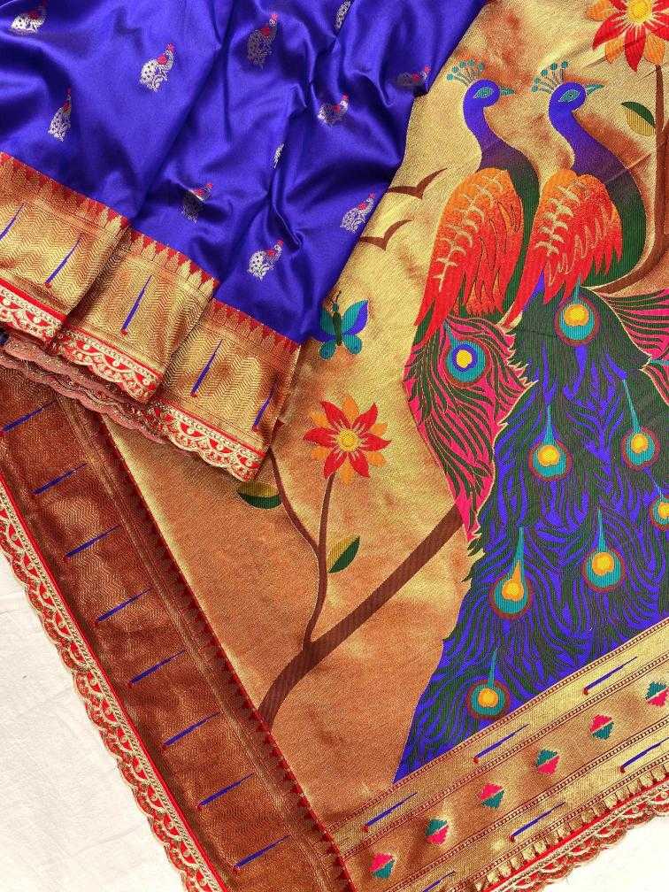 Ynf Paithani Silk KESH249 Rukmini Silk Sarees Wholesale Paithani Sarees Traditional Silk Sarees Designer Silk Sarees Manufacturer